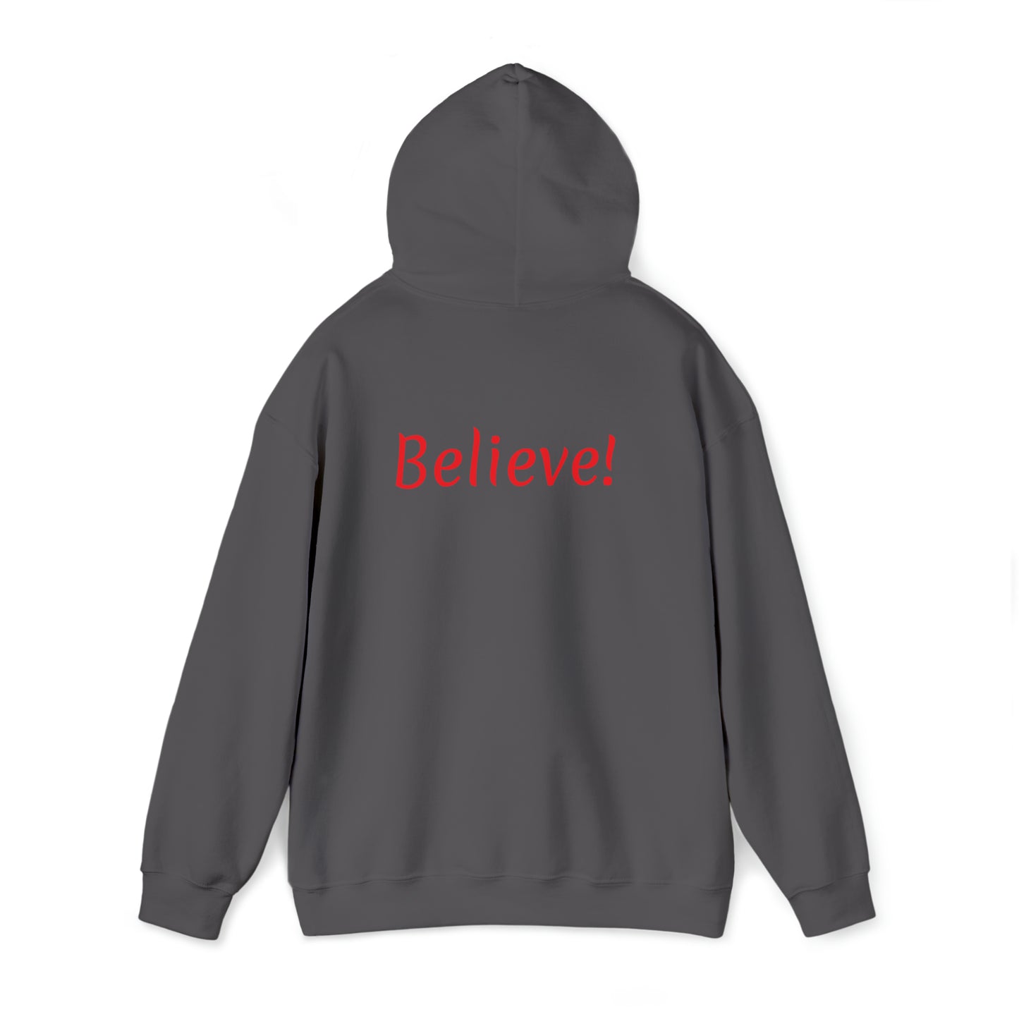 Santa I Believe Unisex Hooded Sweatshirt