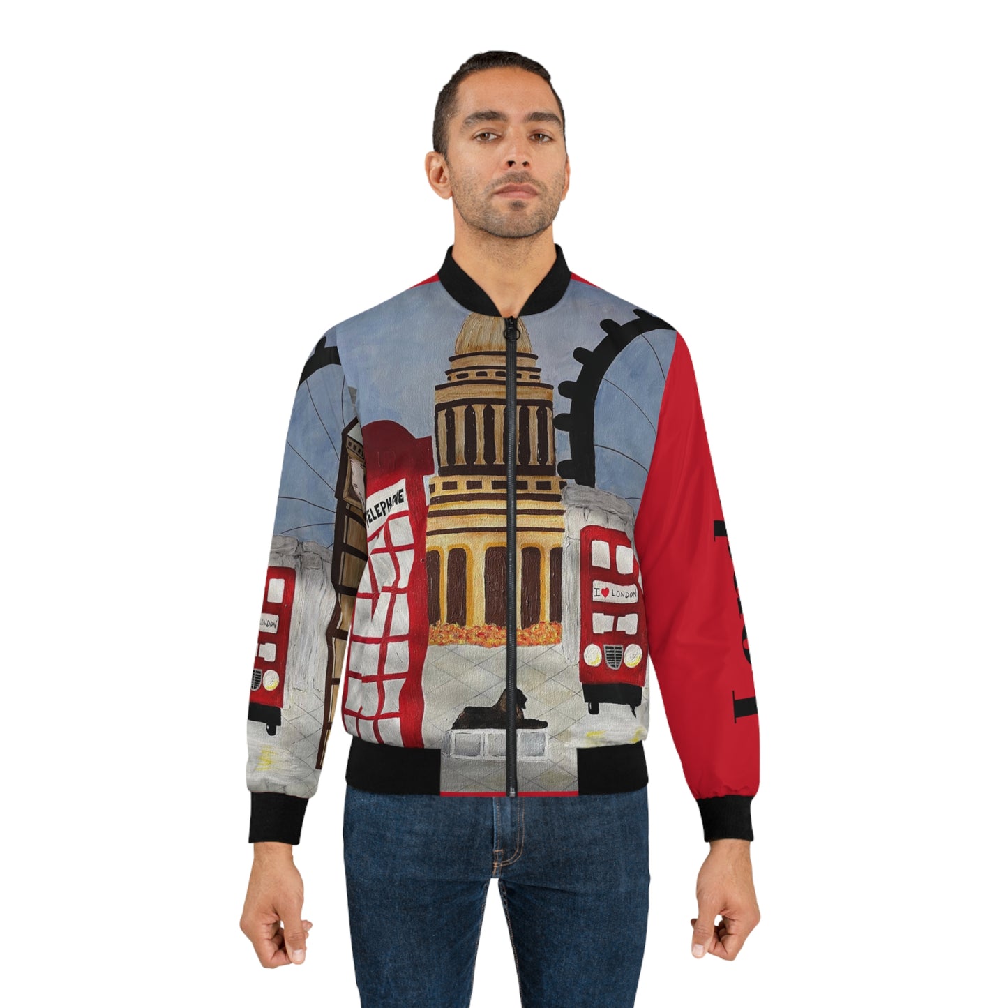 I Love London Men's Bomber Jacket