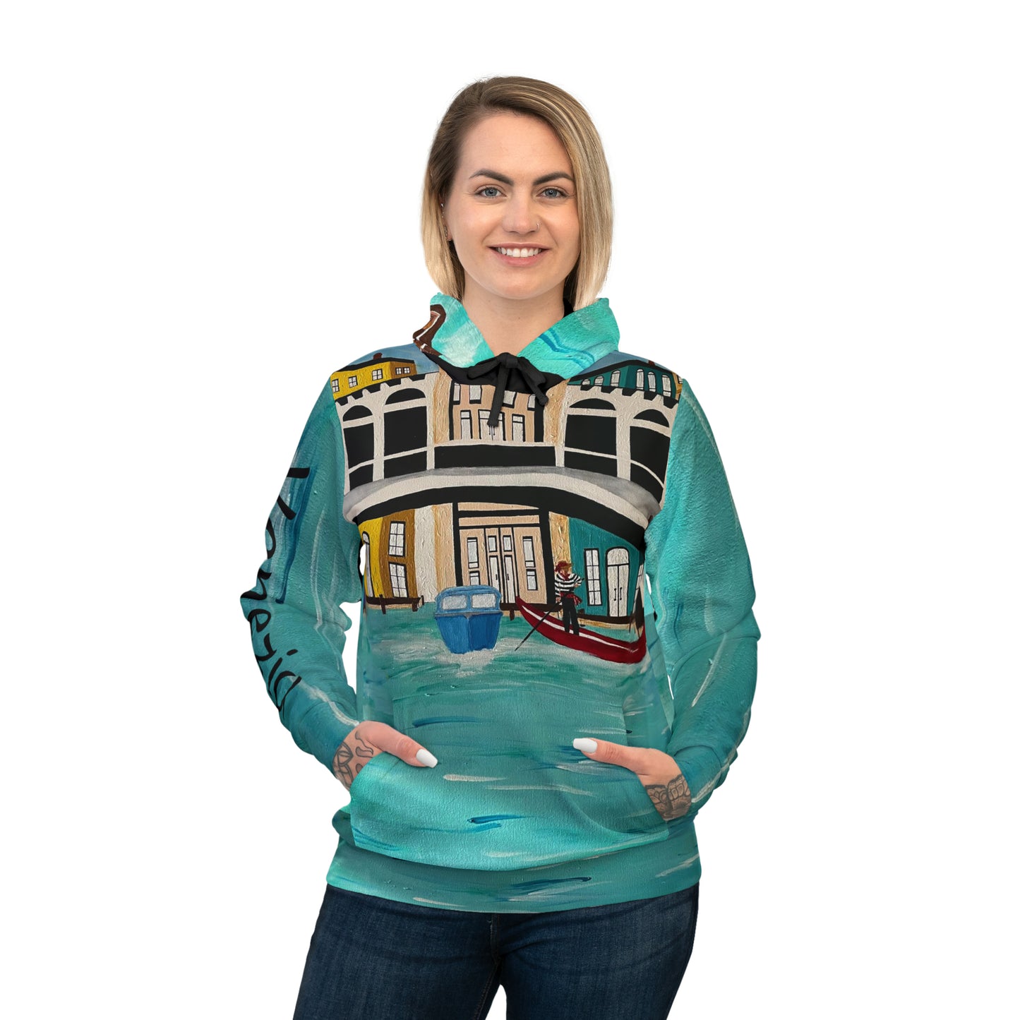 Venice Italy Athletic Unisex Hoodie Sweatshirt