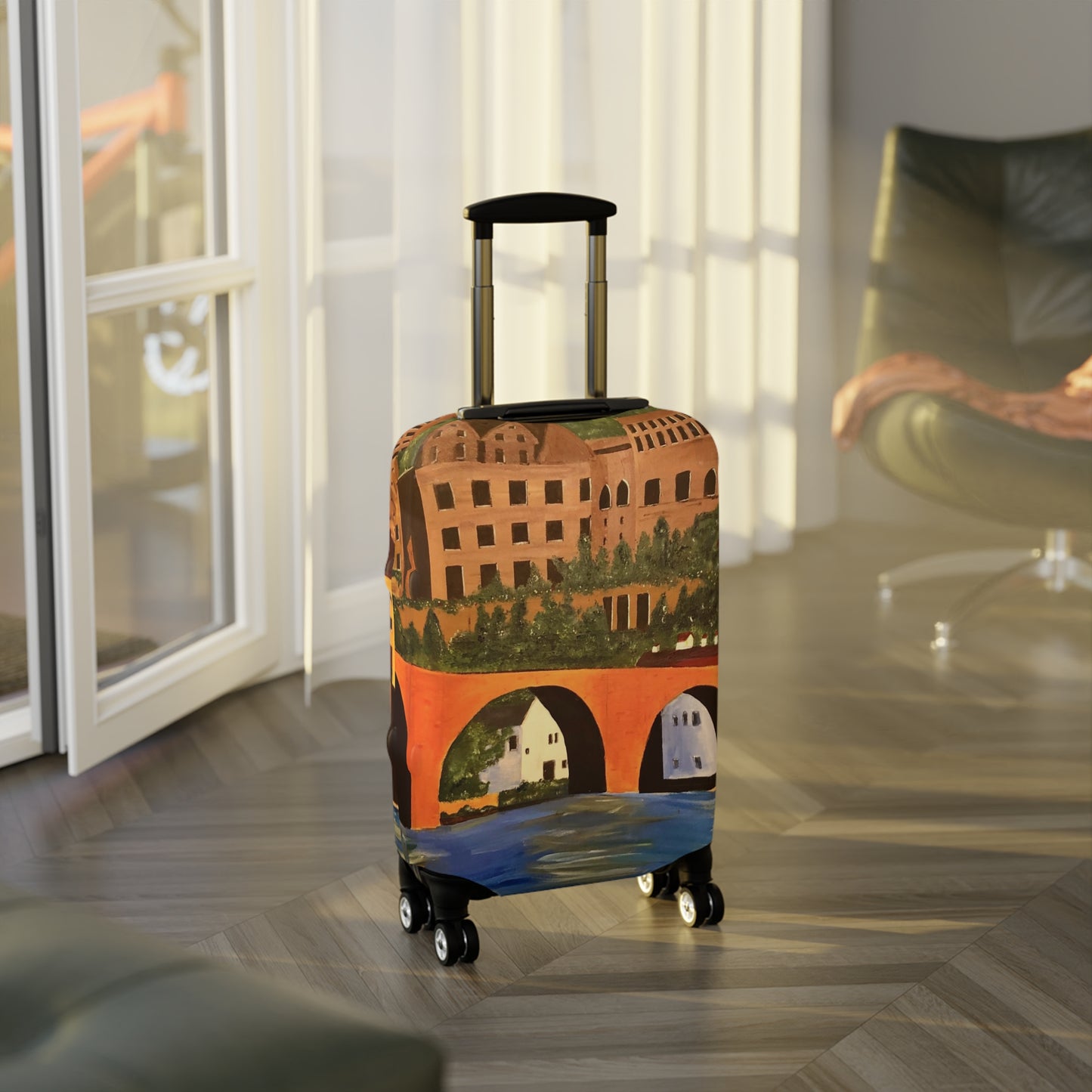 Heidelberg Germany Luggage Cover