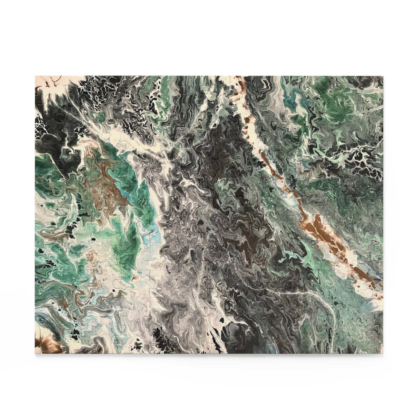 Emerald Swirl Puzzle