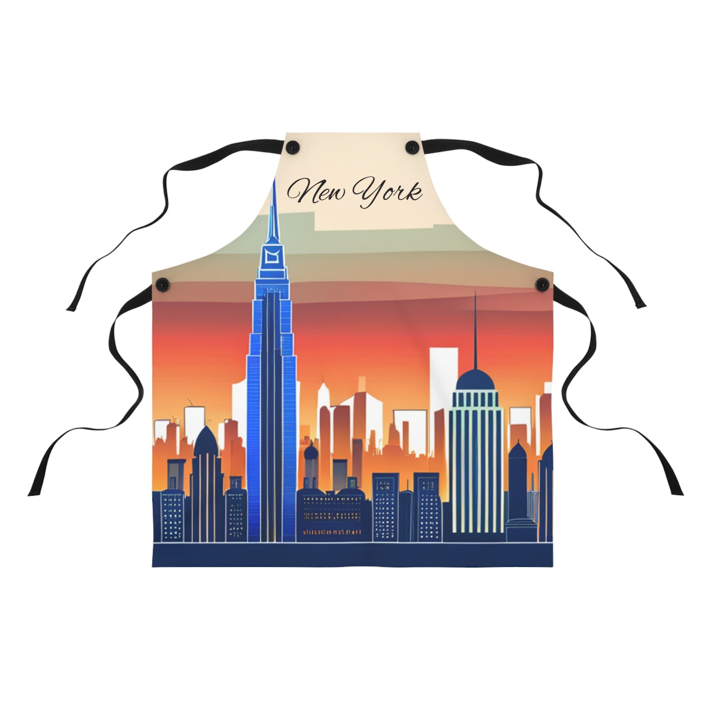 New York City Skyline Apron