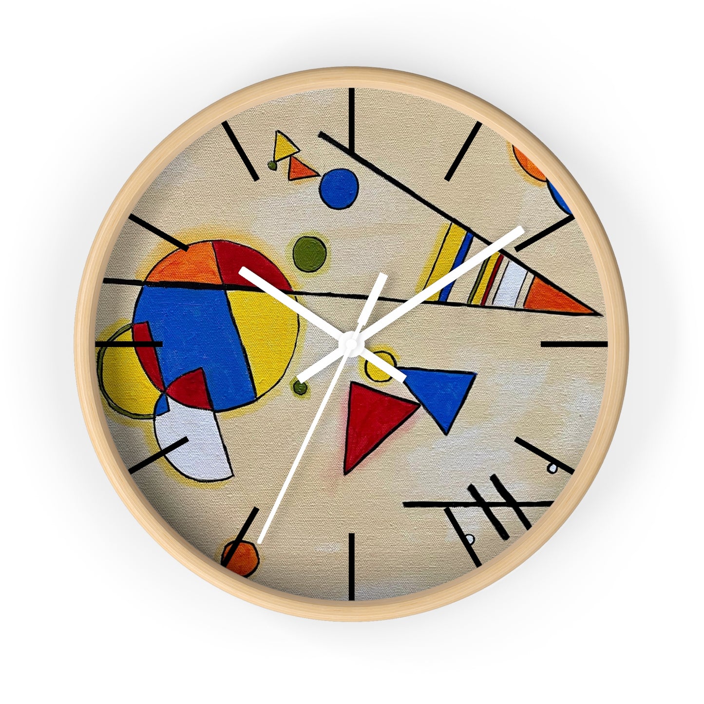 Arrangement O Wall Clock