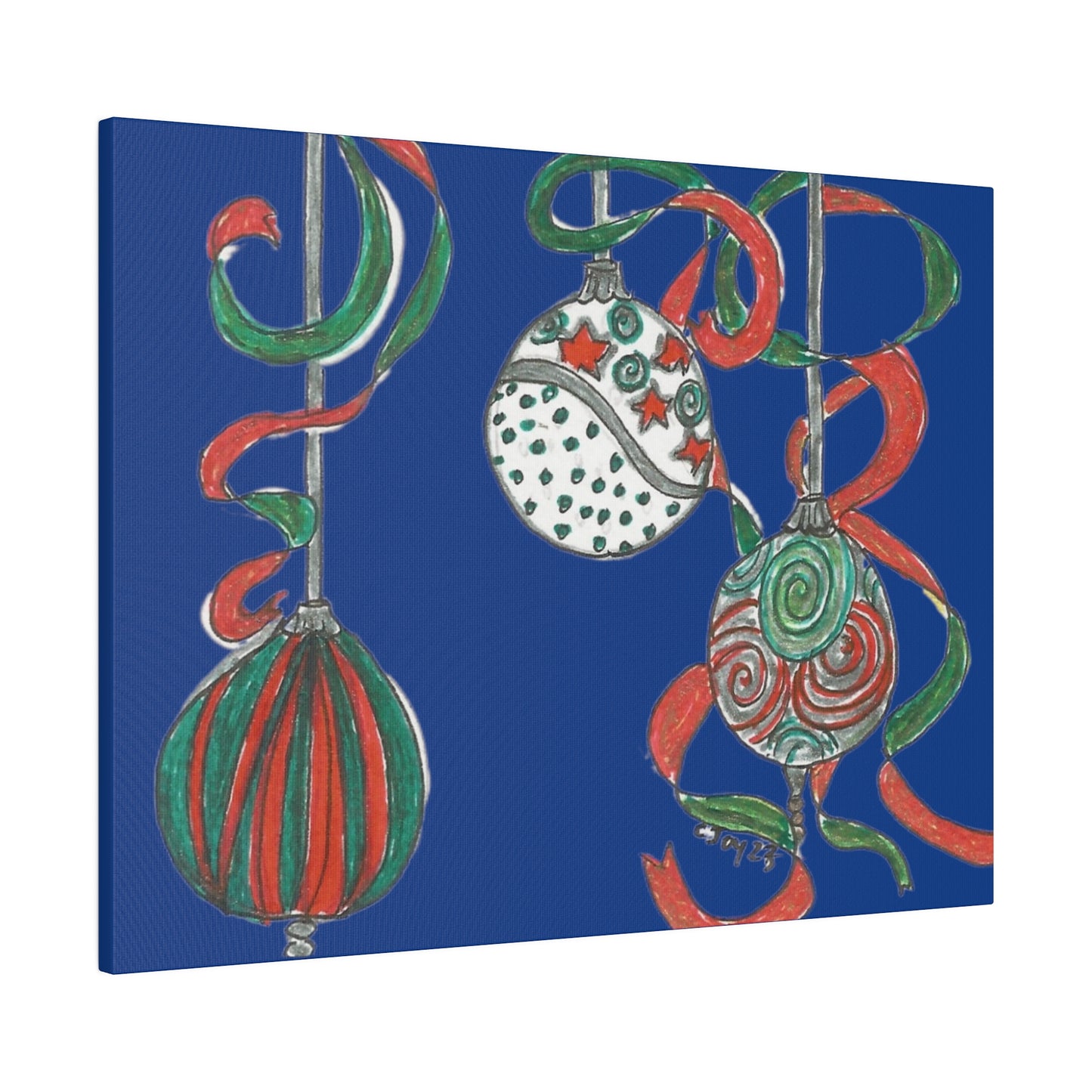 Christmas Ornament Wall Art