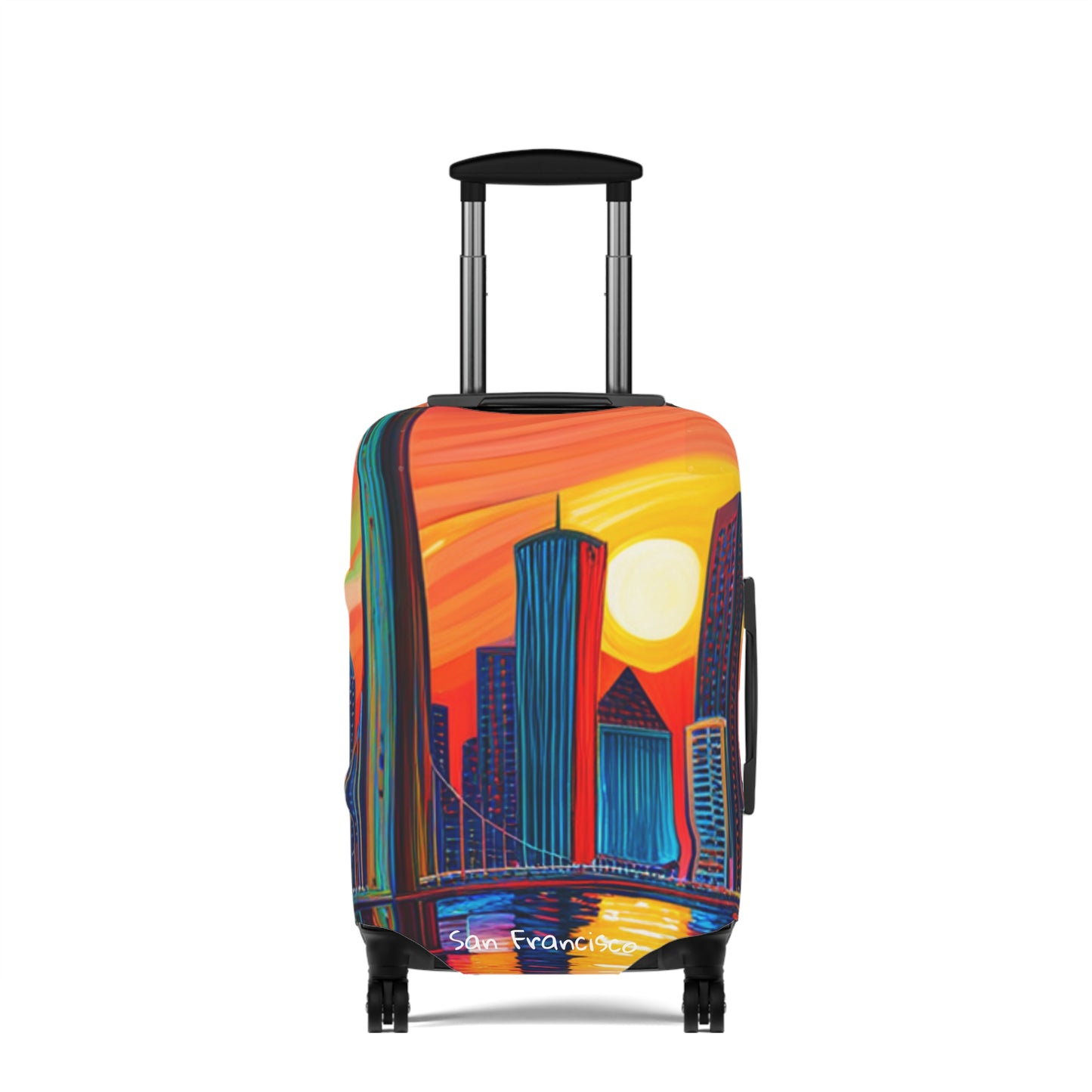 San Francisco Skyline Luggage Cover