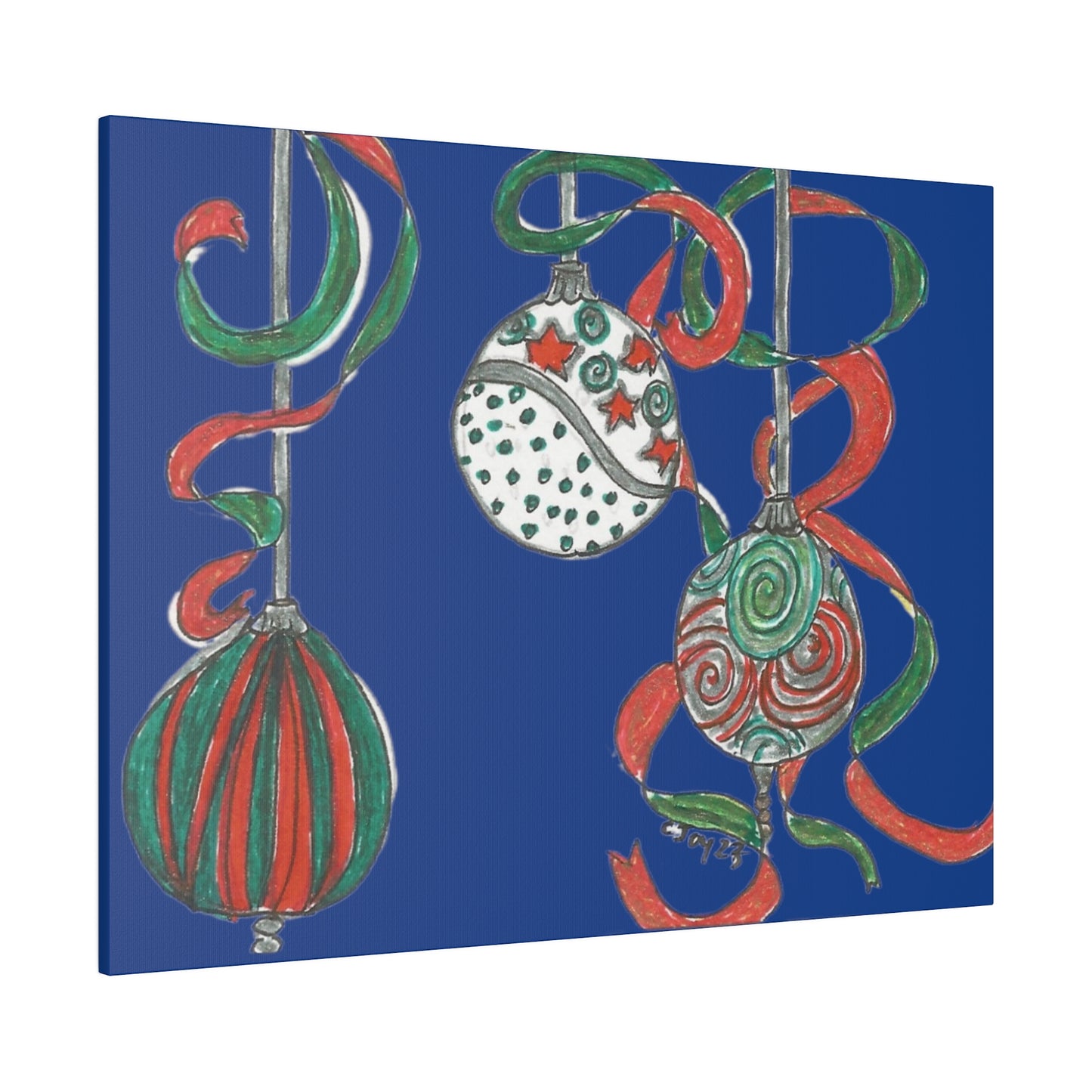 Christmas Ornament Wall Art