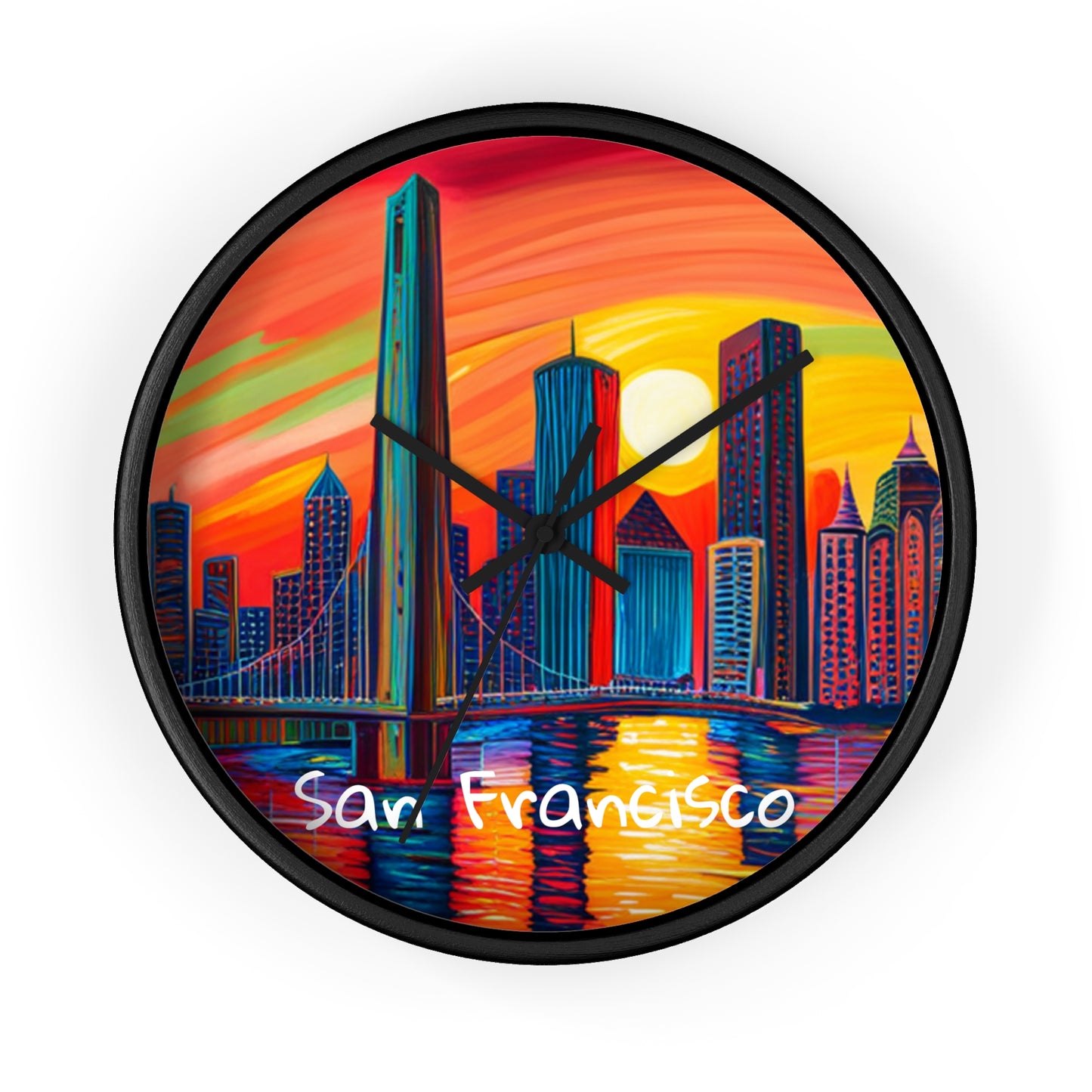 San Francisco Skyline Wall Clock