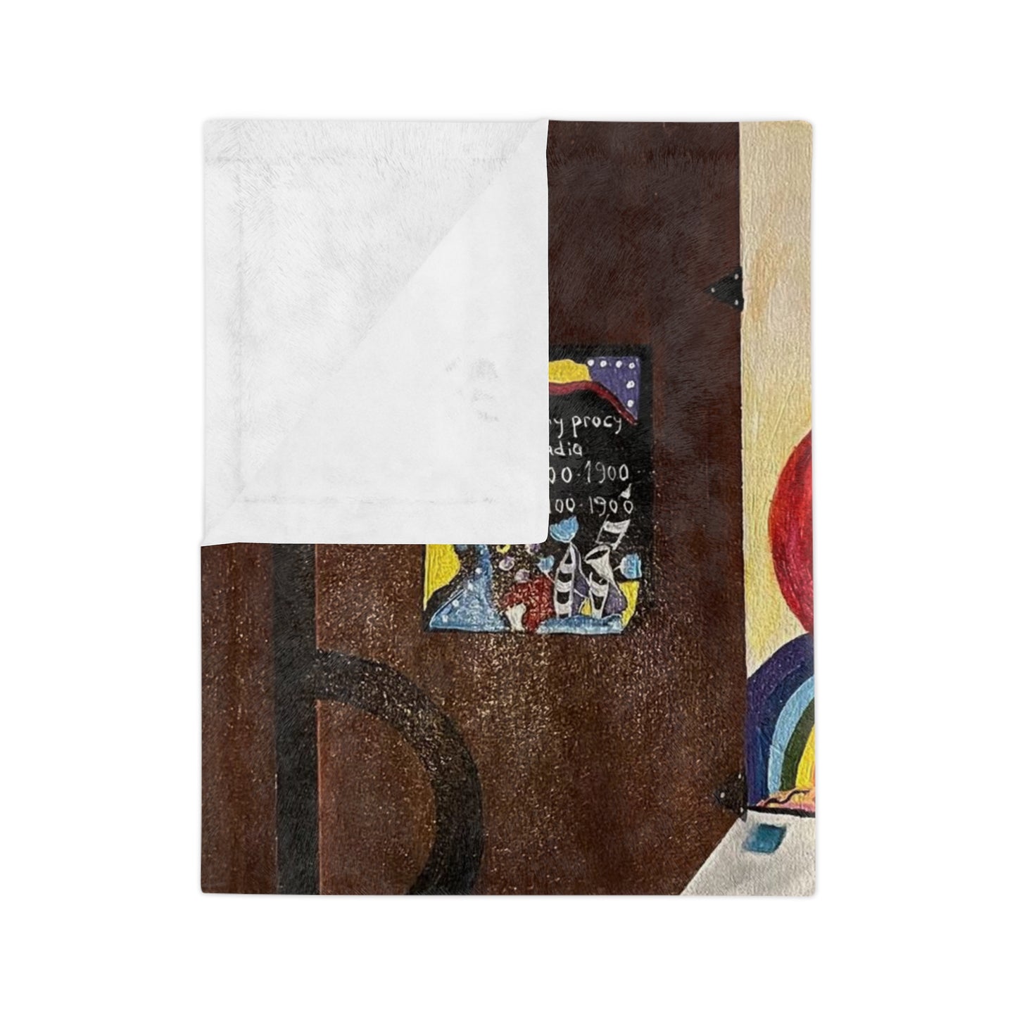 Krakow Poland Velveteen Minky Blanket