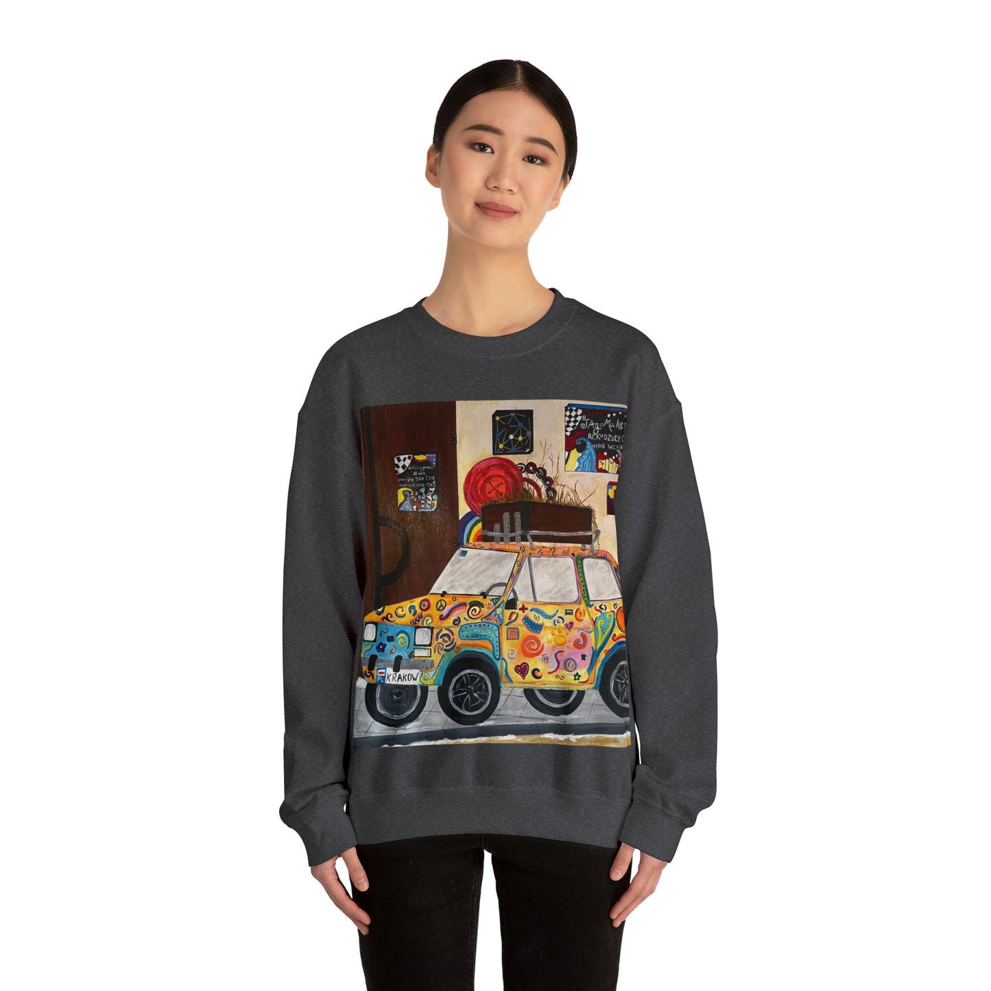 Krakow Poland Crewneck Sweatshirt