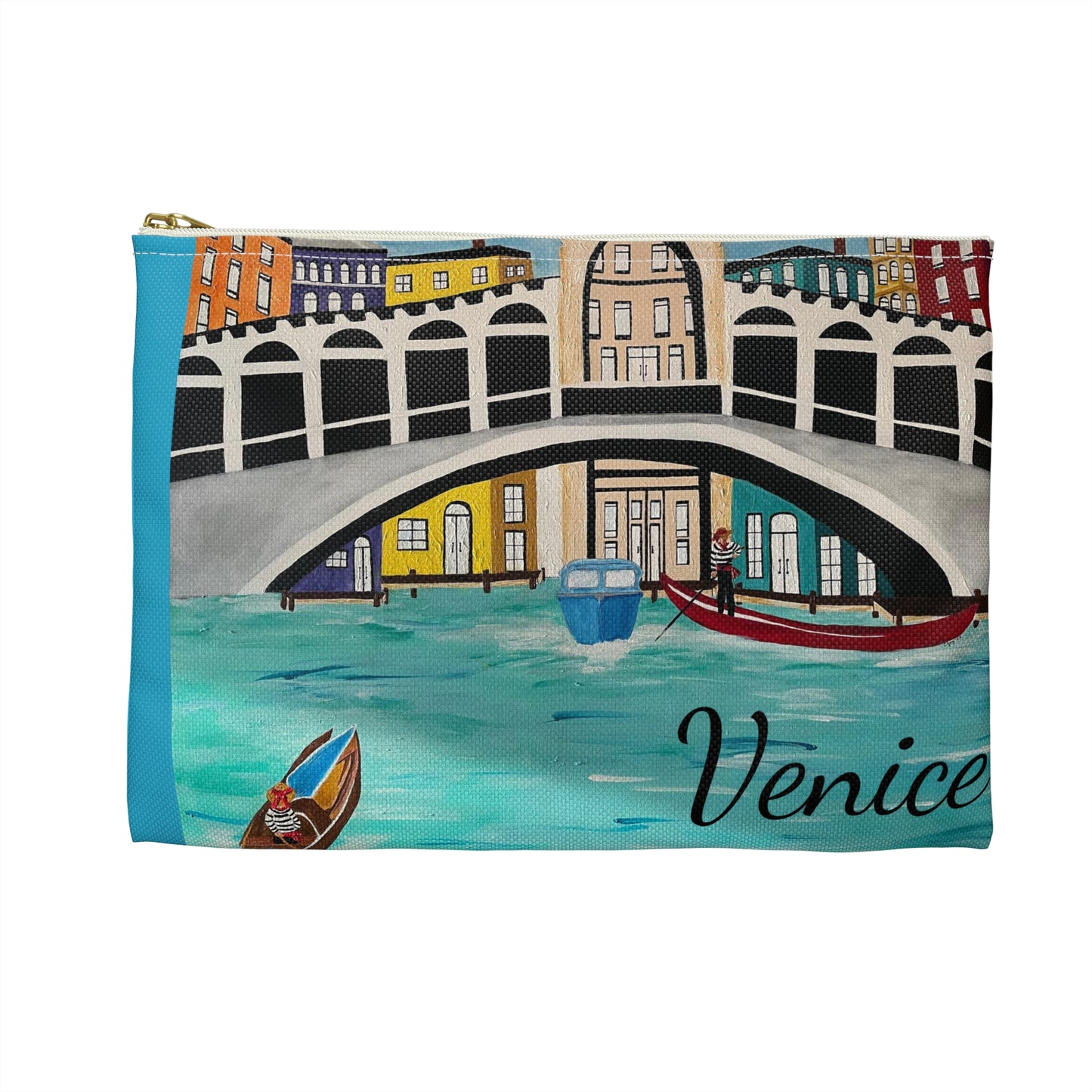 Venice Italy Travel Pouch -Cosmetic Bag or Pencil Case