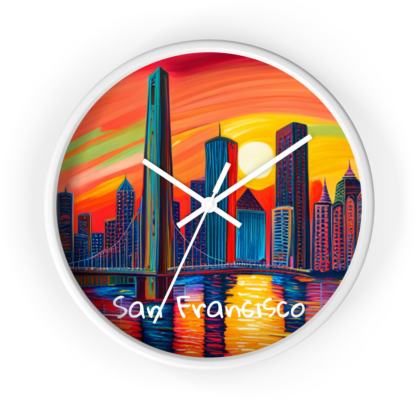 San Francisco Skyline Wall Clock