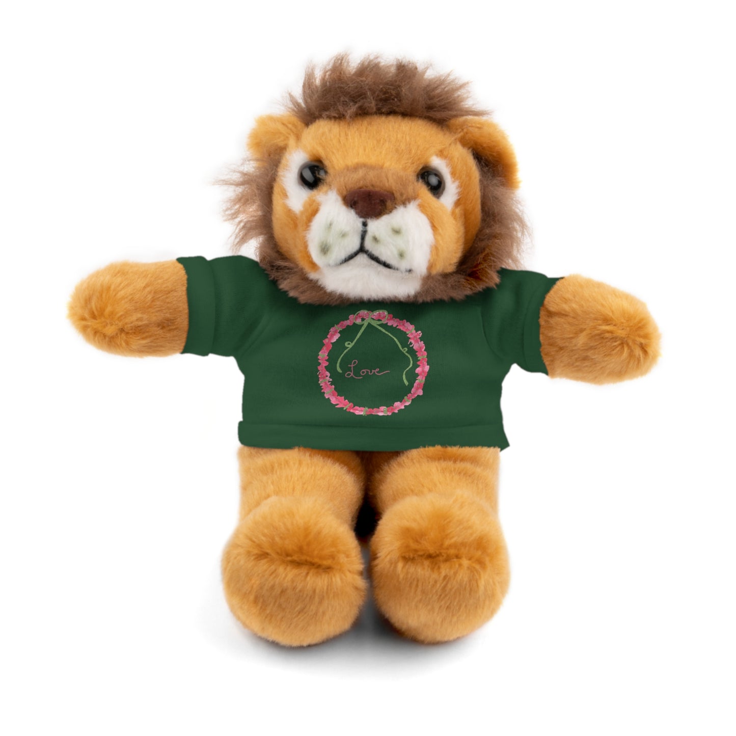 Love Wreath Stuffed Animals with Tee