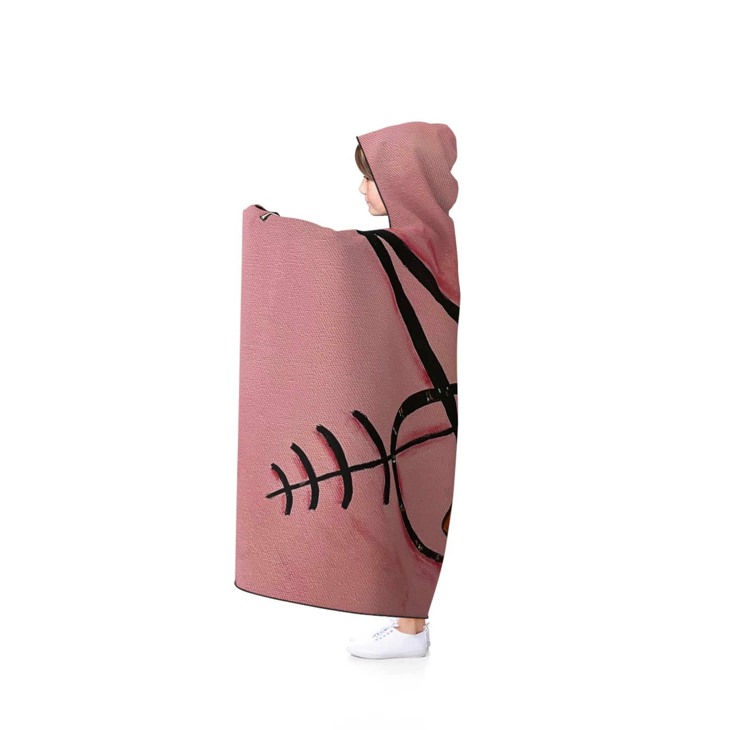 Arrangement Y Youth Hooded Blanket (Pink)