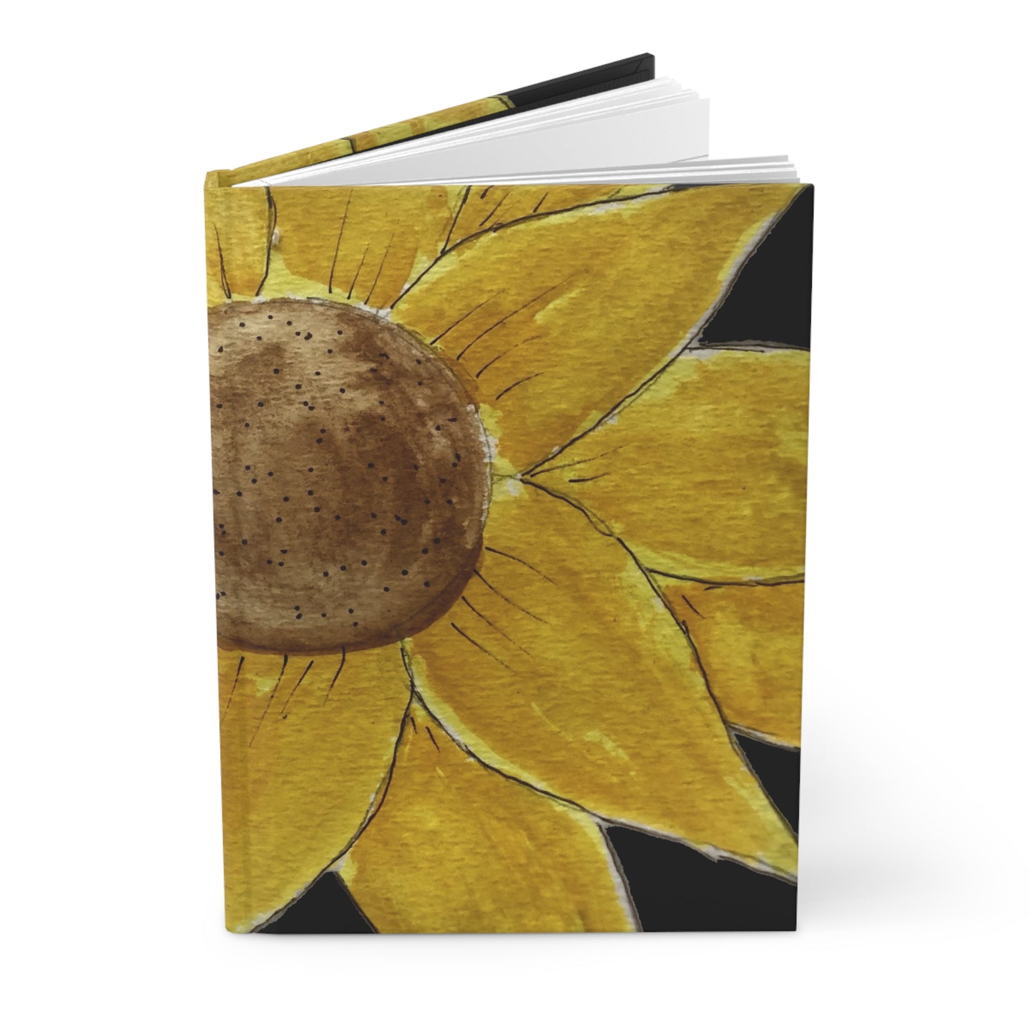 Sunflower Travel Journal Hardcover Diary