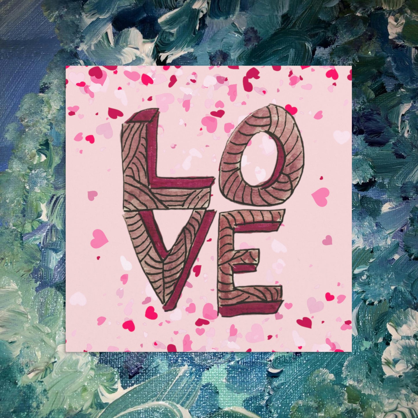 Stacked LOVE - Love Knot Necklace