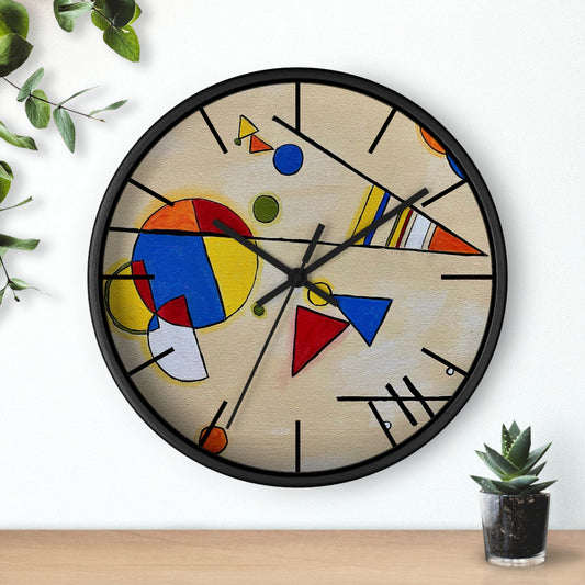 Arrangement O Wall Clock