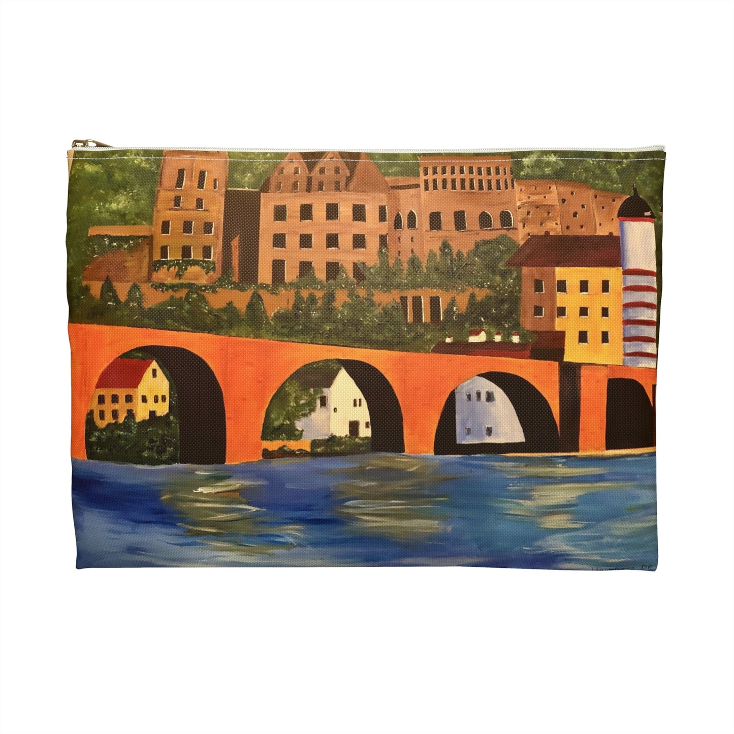 Heidelberg Germany Travel Pouch / Cosmetic Bag or Pencil Case