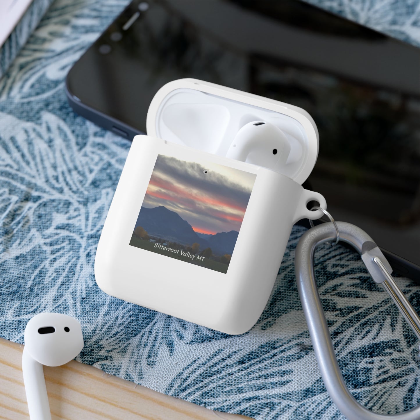 Sunset in Bitterroot Valley Montana AirPods and AirPods Pro Case Cover