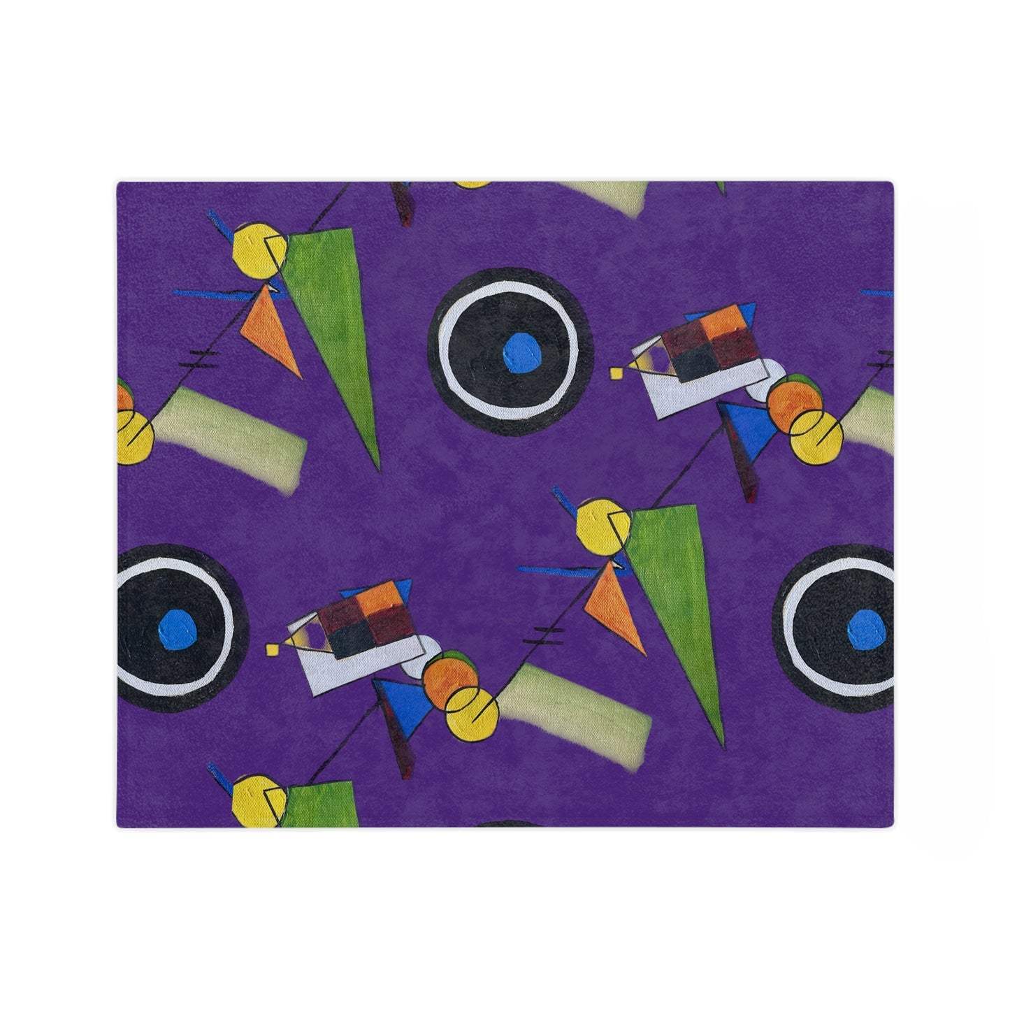 Arrangement C Velveteen Minky Blanket