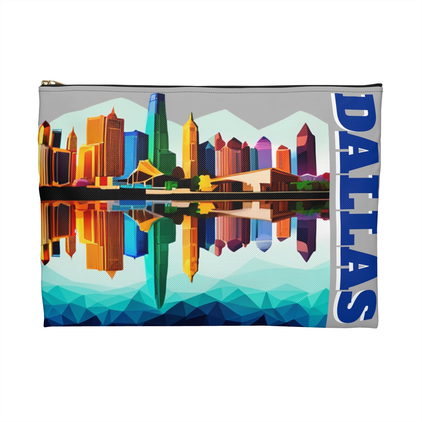 Dallas Texas Reflections Accessory Pouch