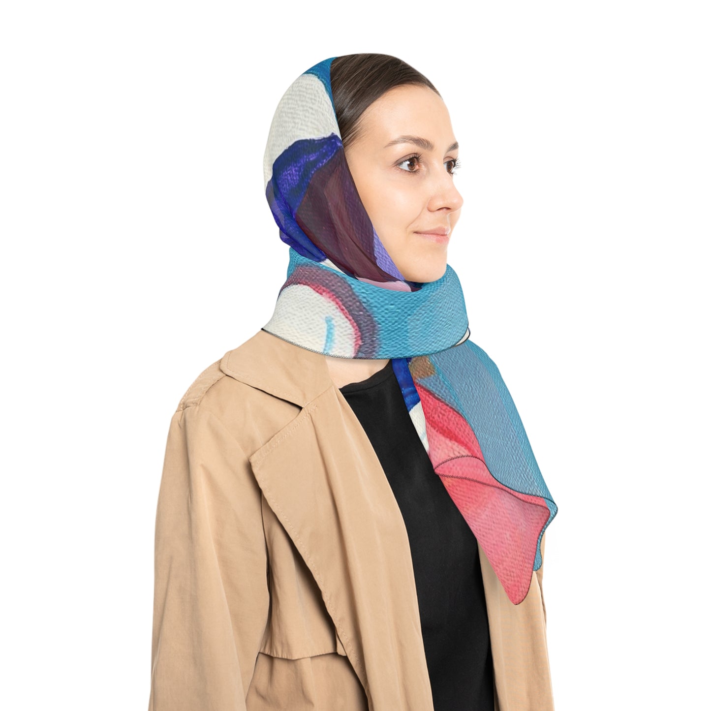 Arrangement J Poly Scarf