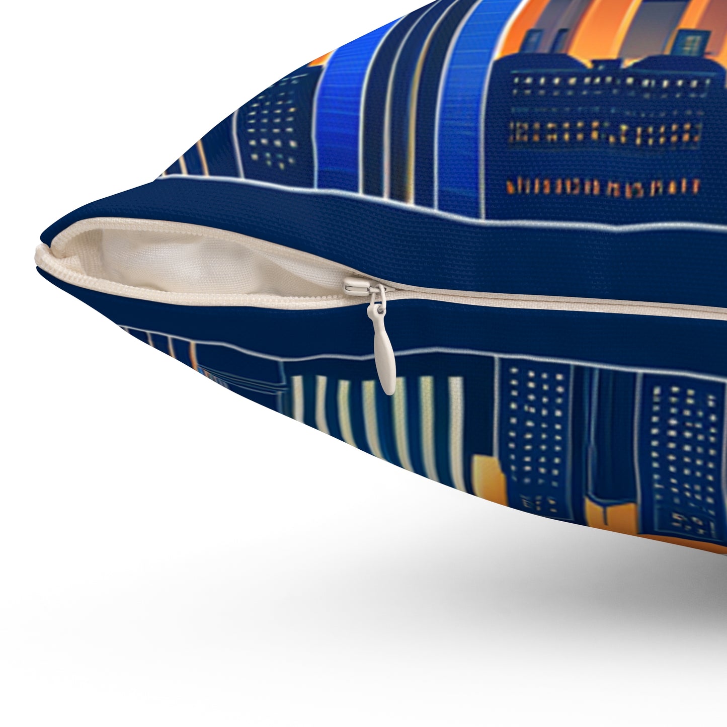 New York City Skyline Throw Pillow