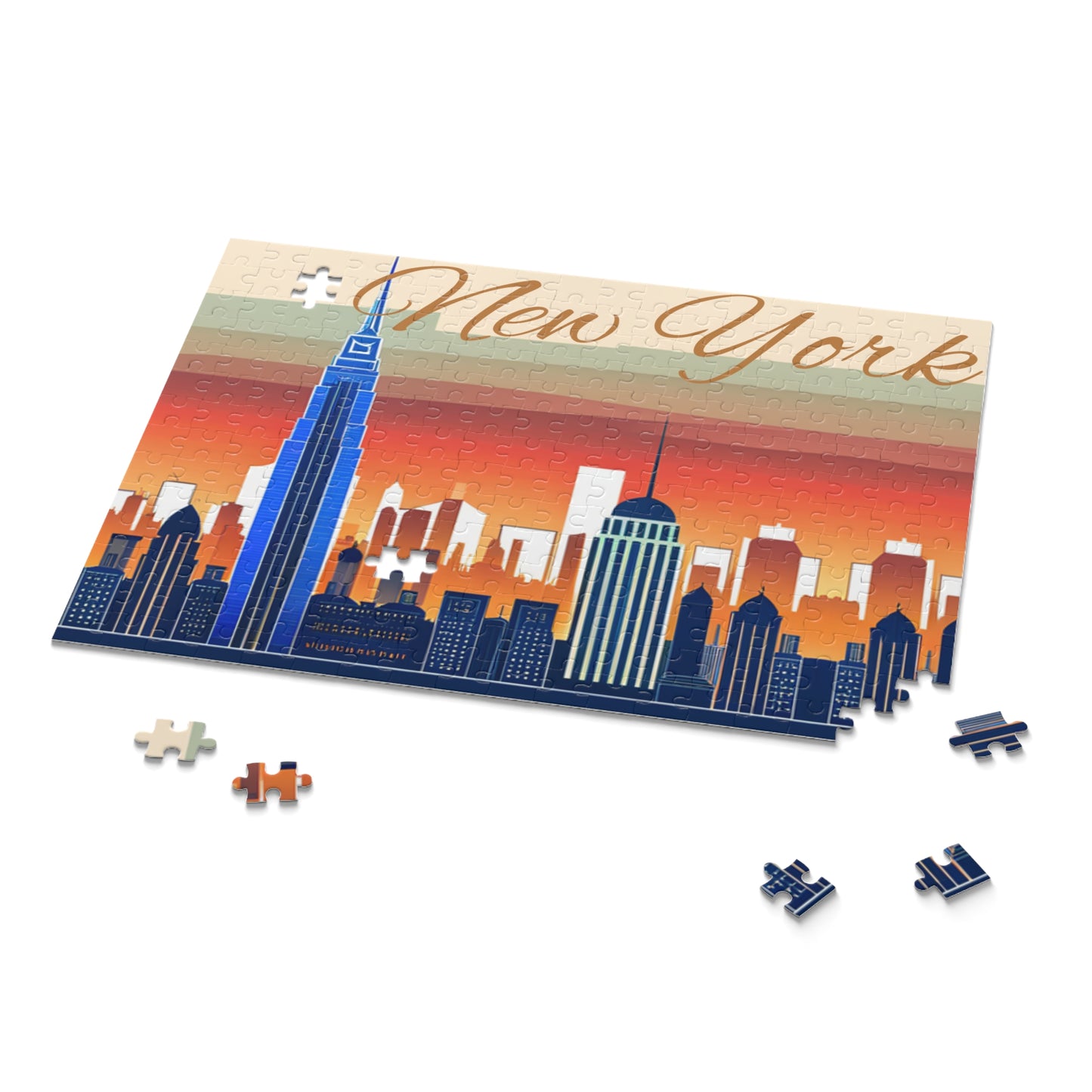 New York City Skyline Puzzle