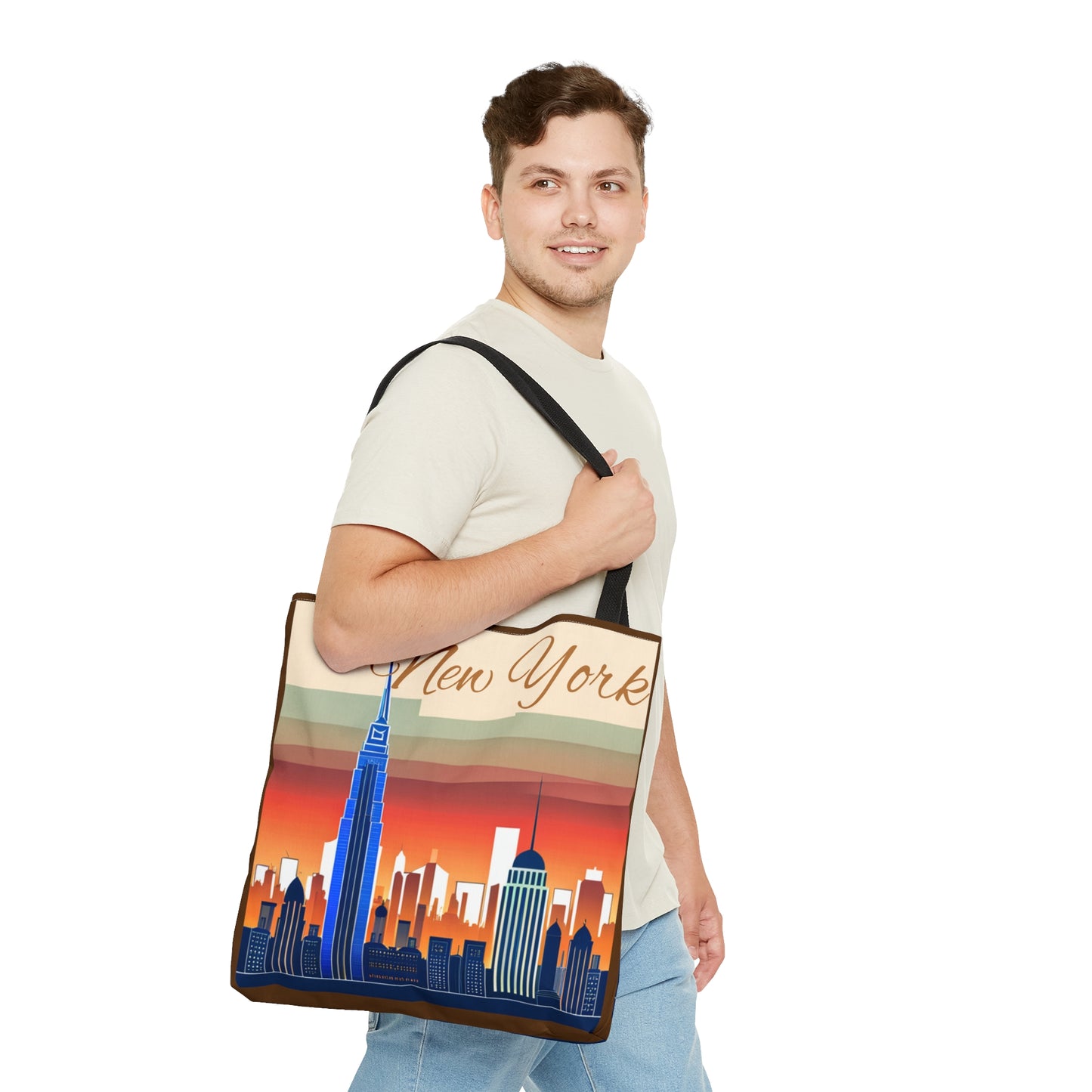 New York City Skyline Tote Bag