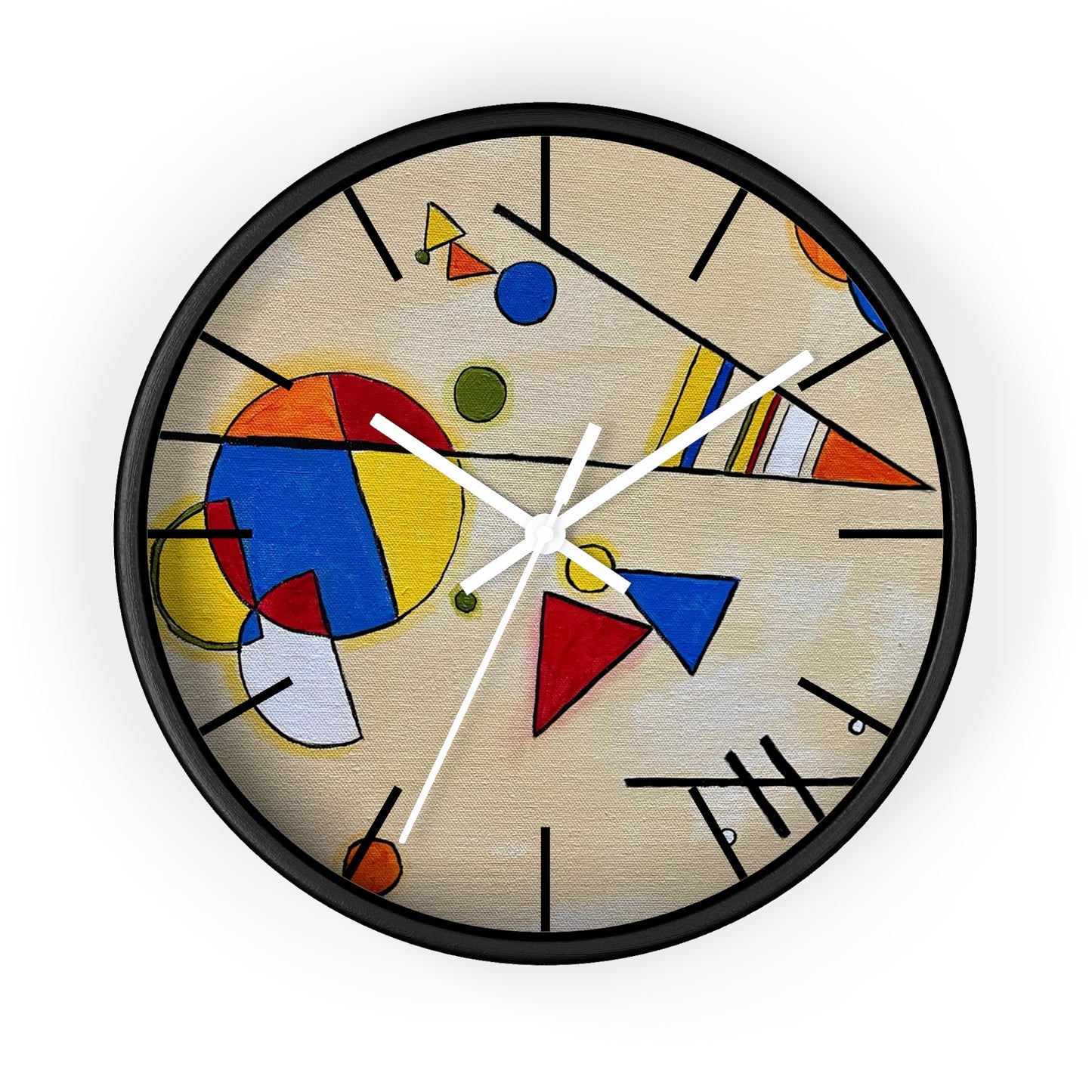 Arrangement O Wall Clock