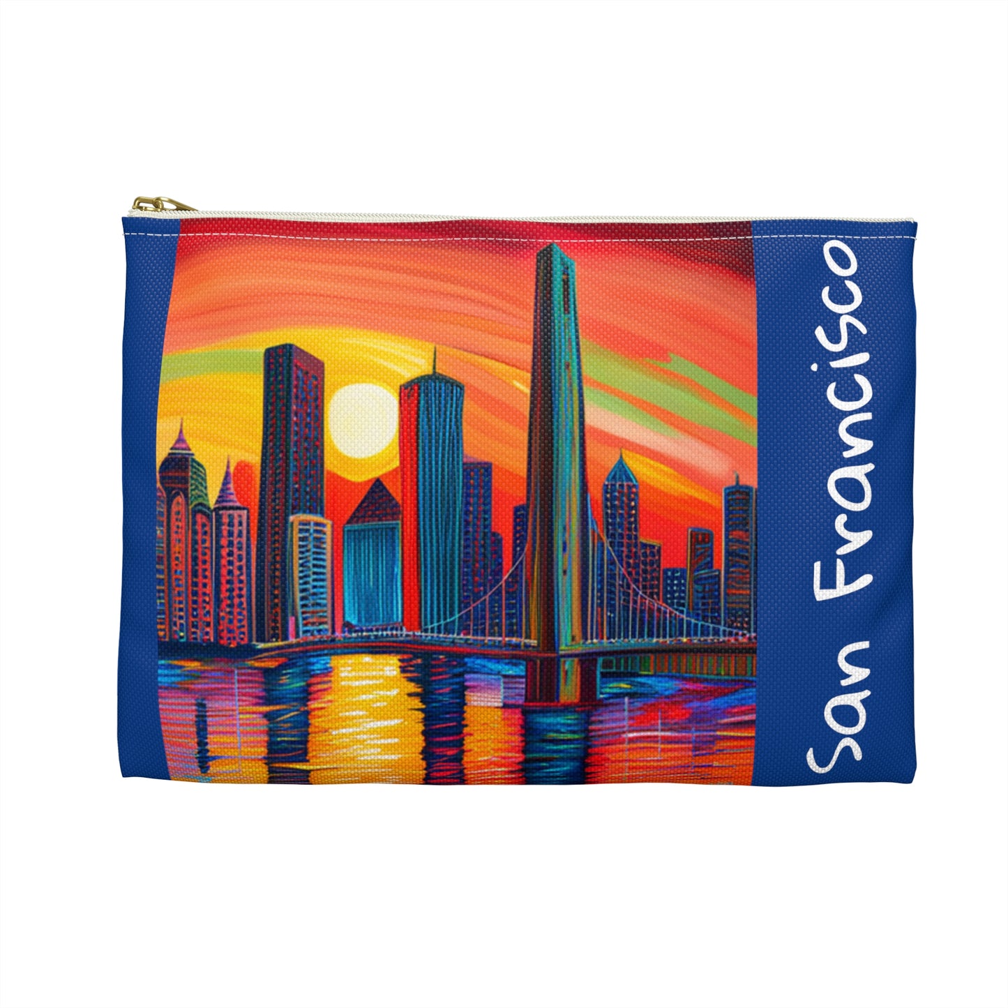 San Francisco Skyline Accessory Pouch