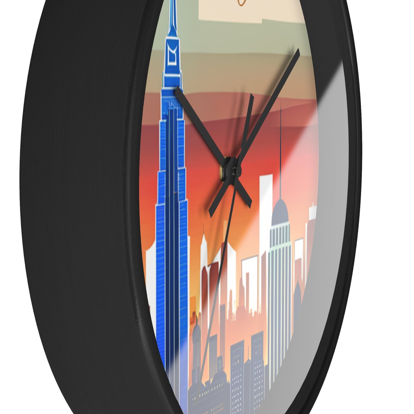 New York City Skyline Wall Clock