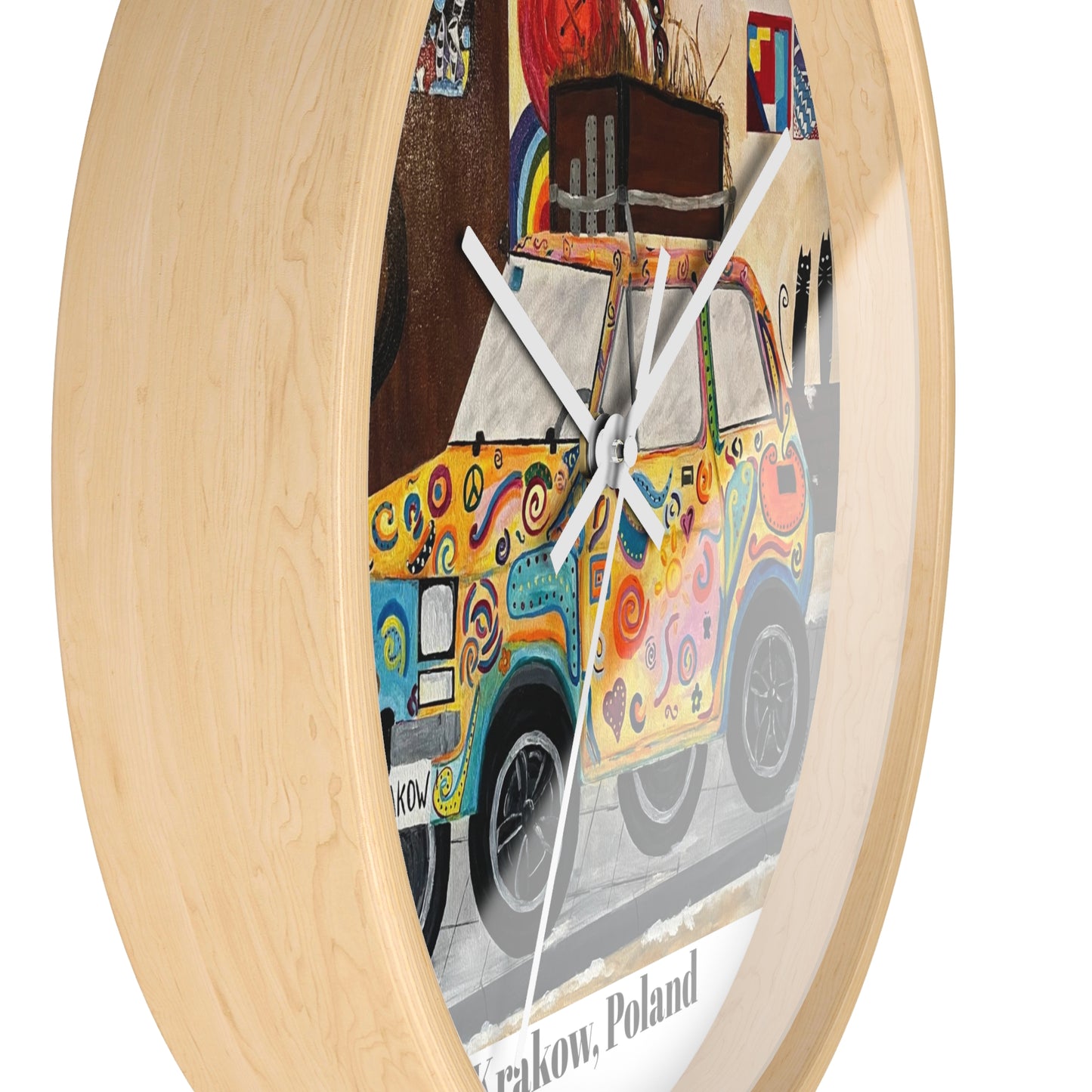 Krakow Poland Wall Clock