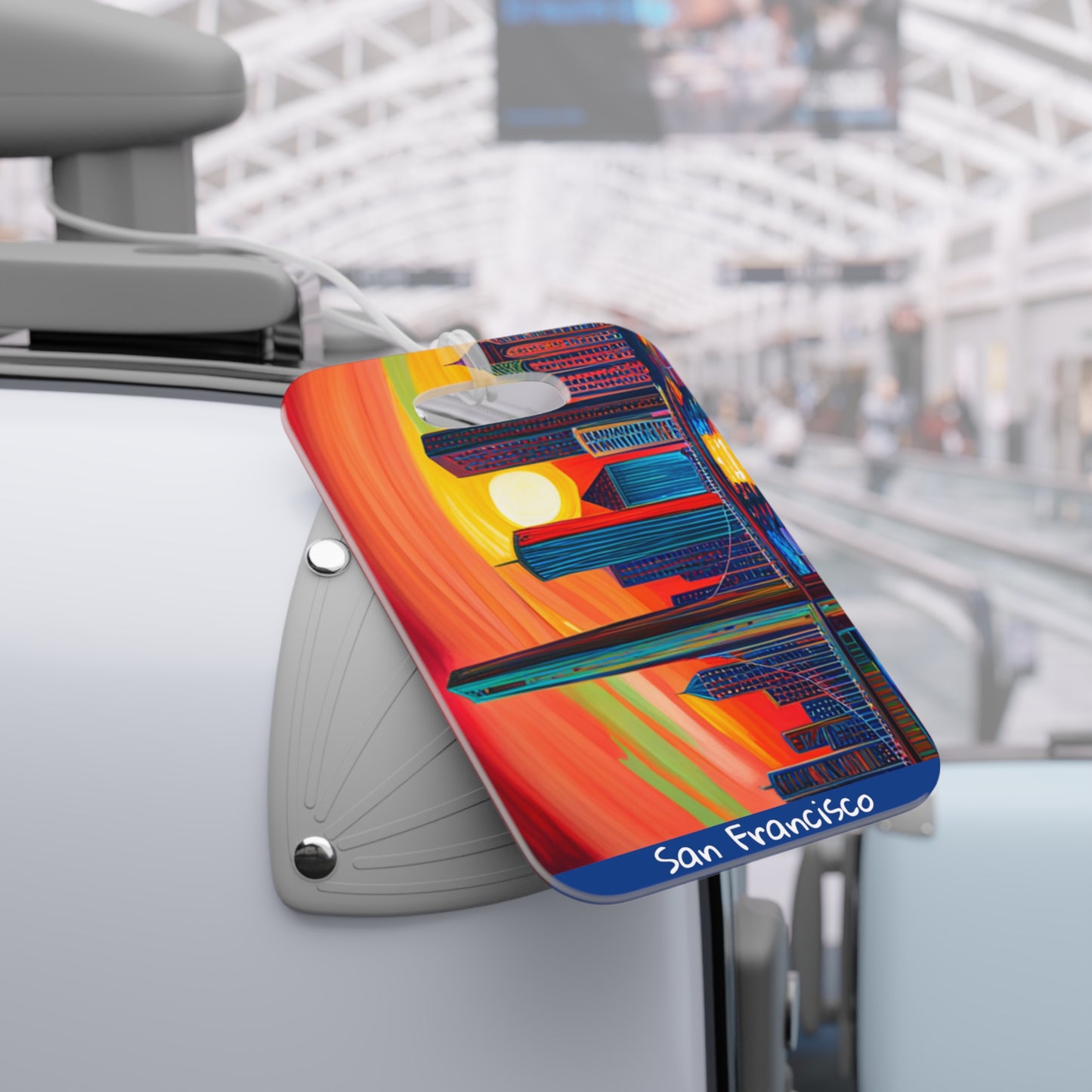 San Francisco Skyline Luggage Tag