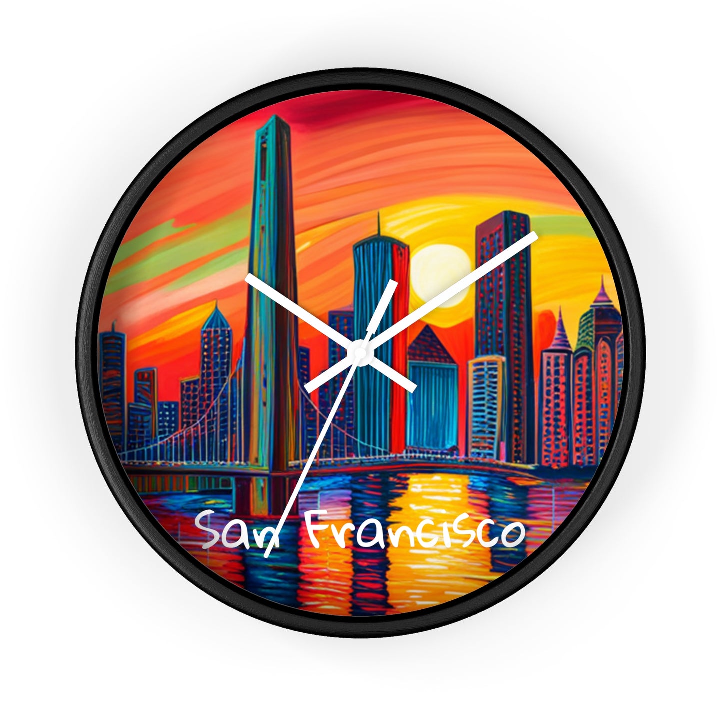 San Francisco Skyline Wall Clock