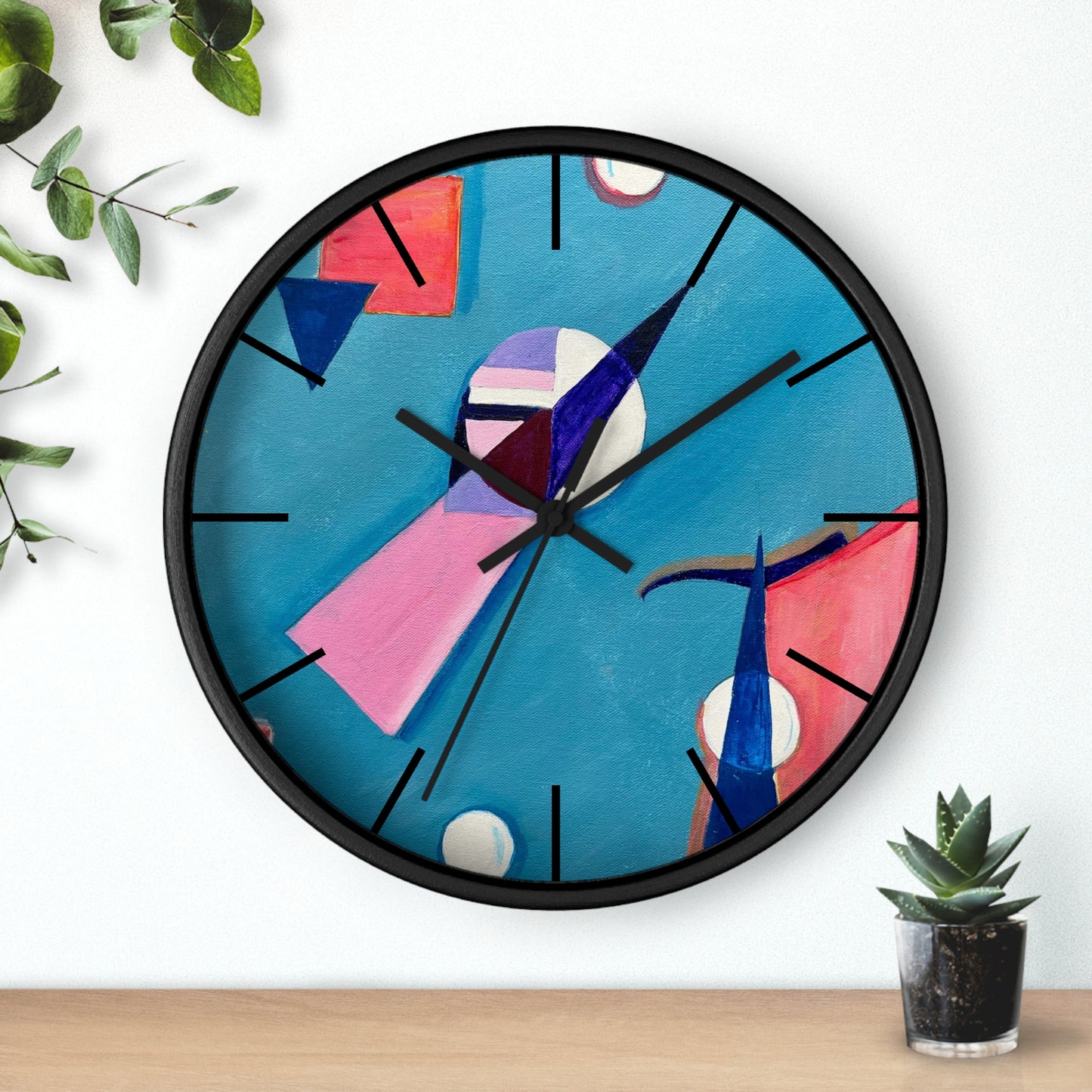 Arrangement J Wall Clock
