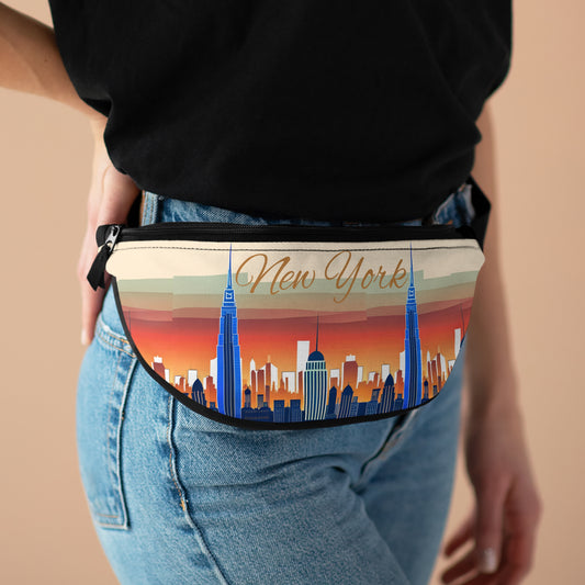 New York City Skyline Fanny Pack | Crossbody Bag