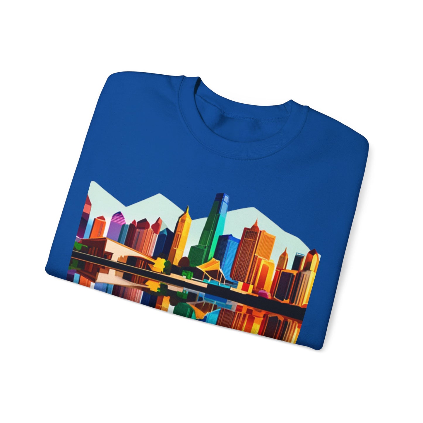 Dallas Texas Reflections Unisex Crewneck Sweatshirt