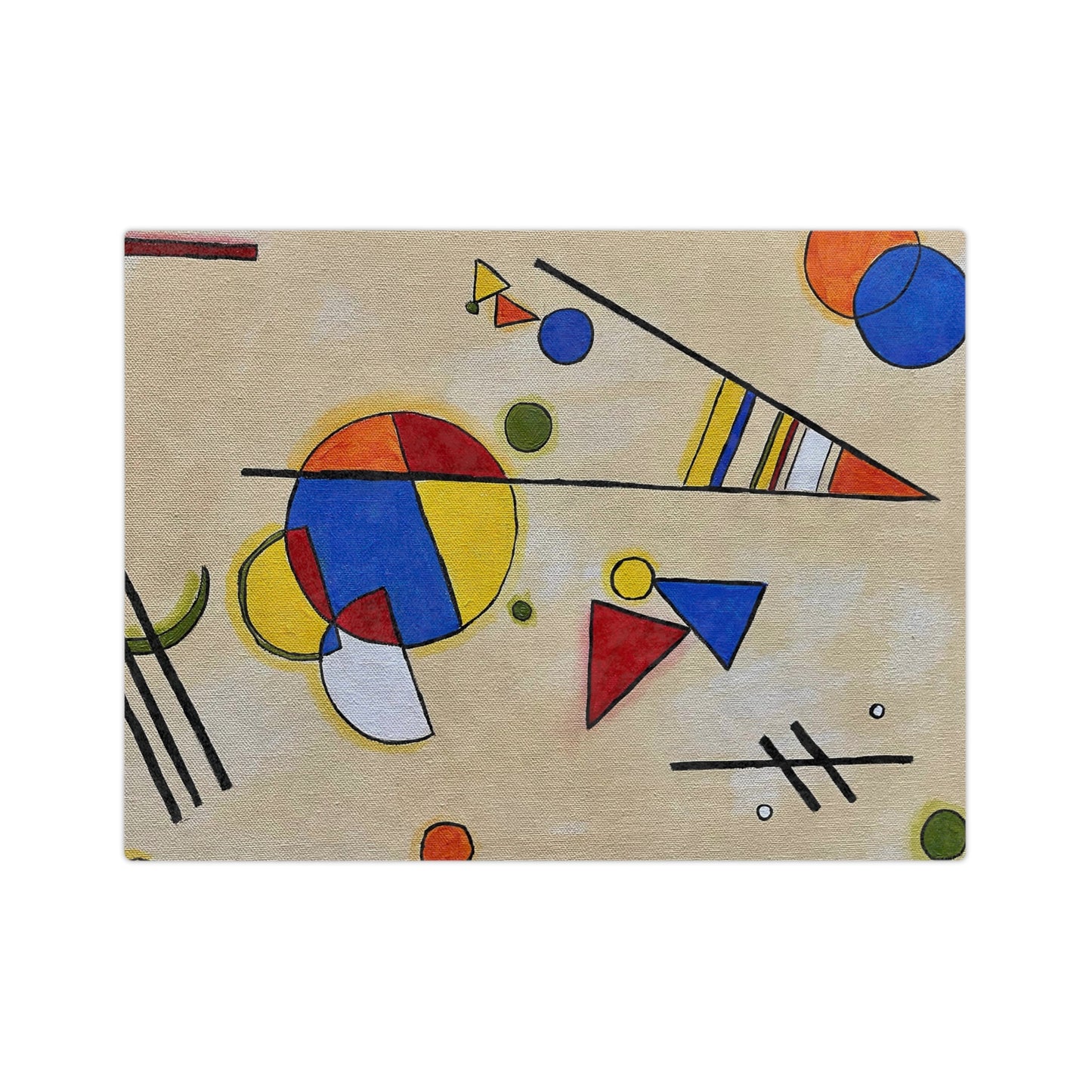 Arrangement O Velveteen Minky Blanket