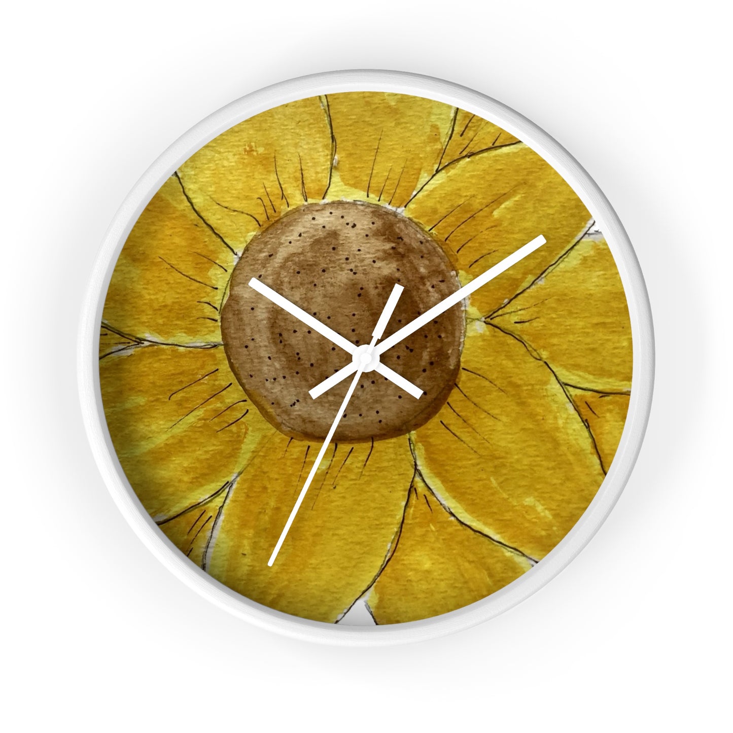 The Sunflower Wall Clock