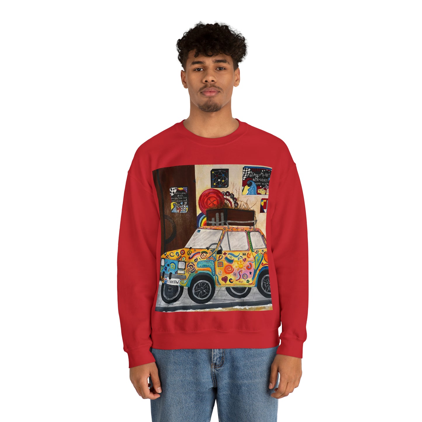 Krakow Poland Crewneck Sweatshirt