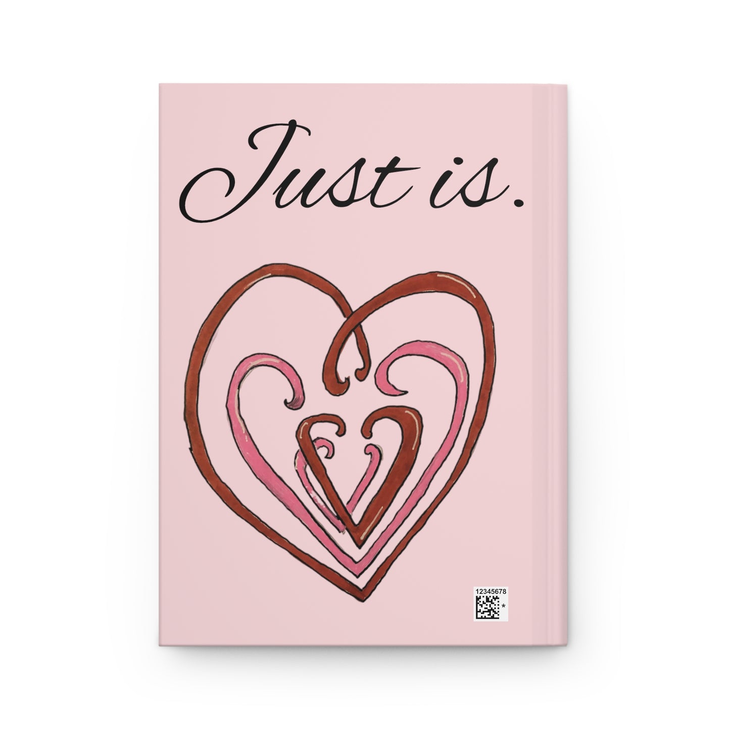 Hearts Intertwined Hardcover Journal Matte (Love...Just is.)