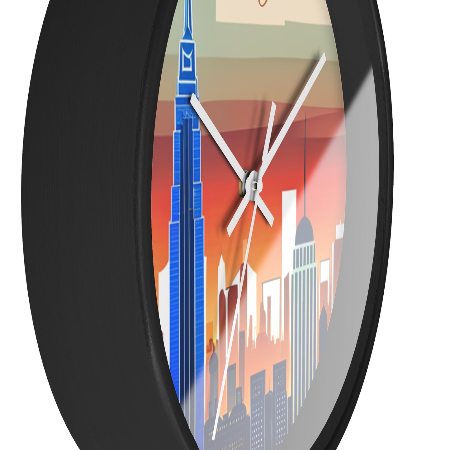 New York City Skyline Wall Clock