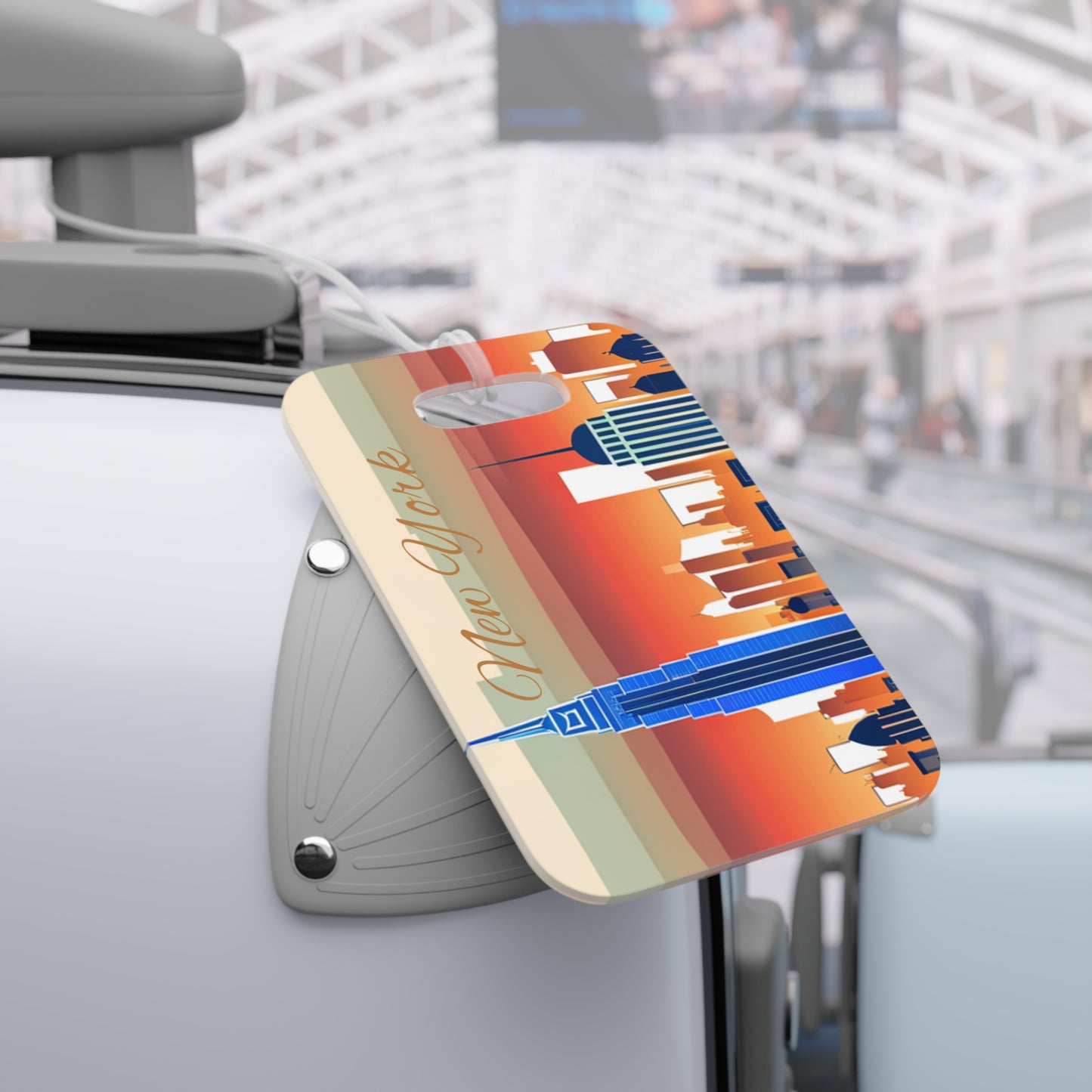 New York City Skyline Luggage Tag