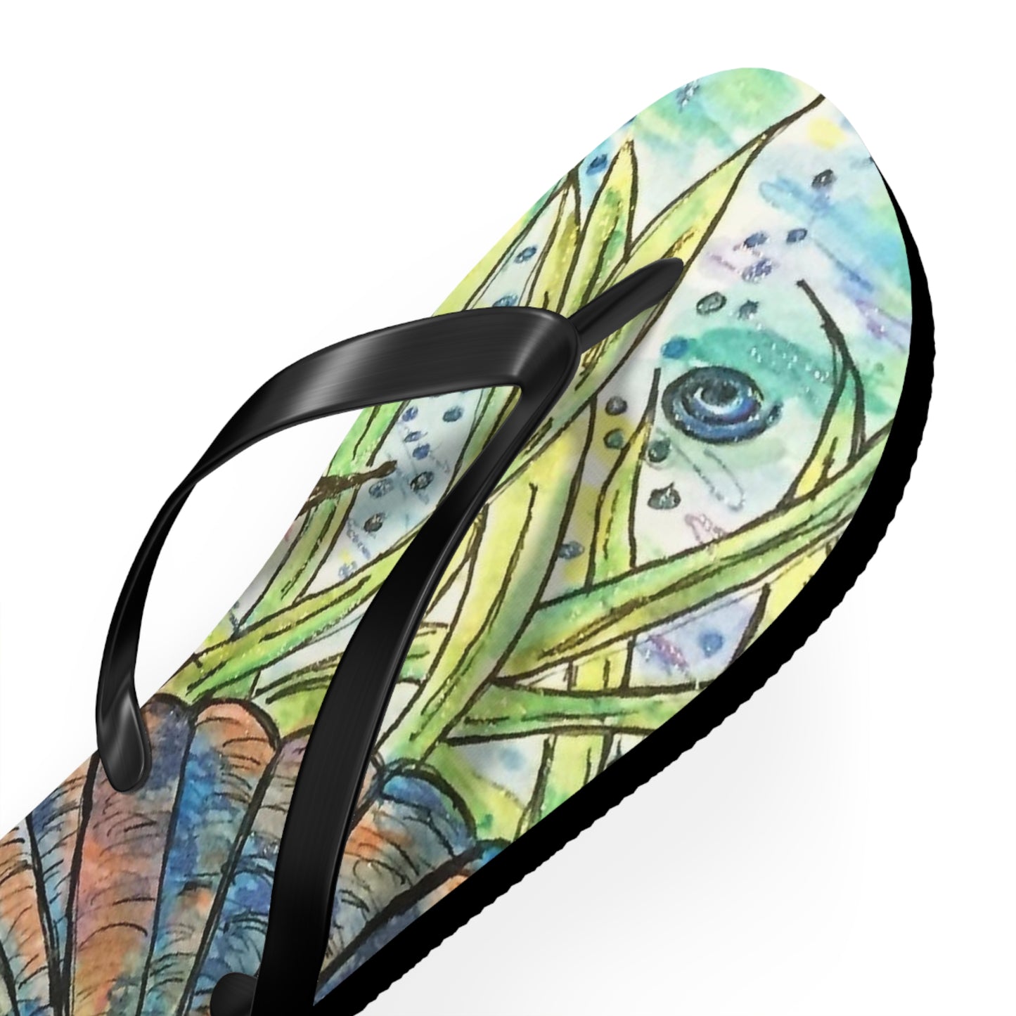 Under Water Fun Flip Flops