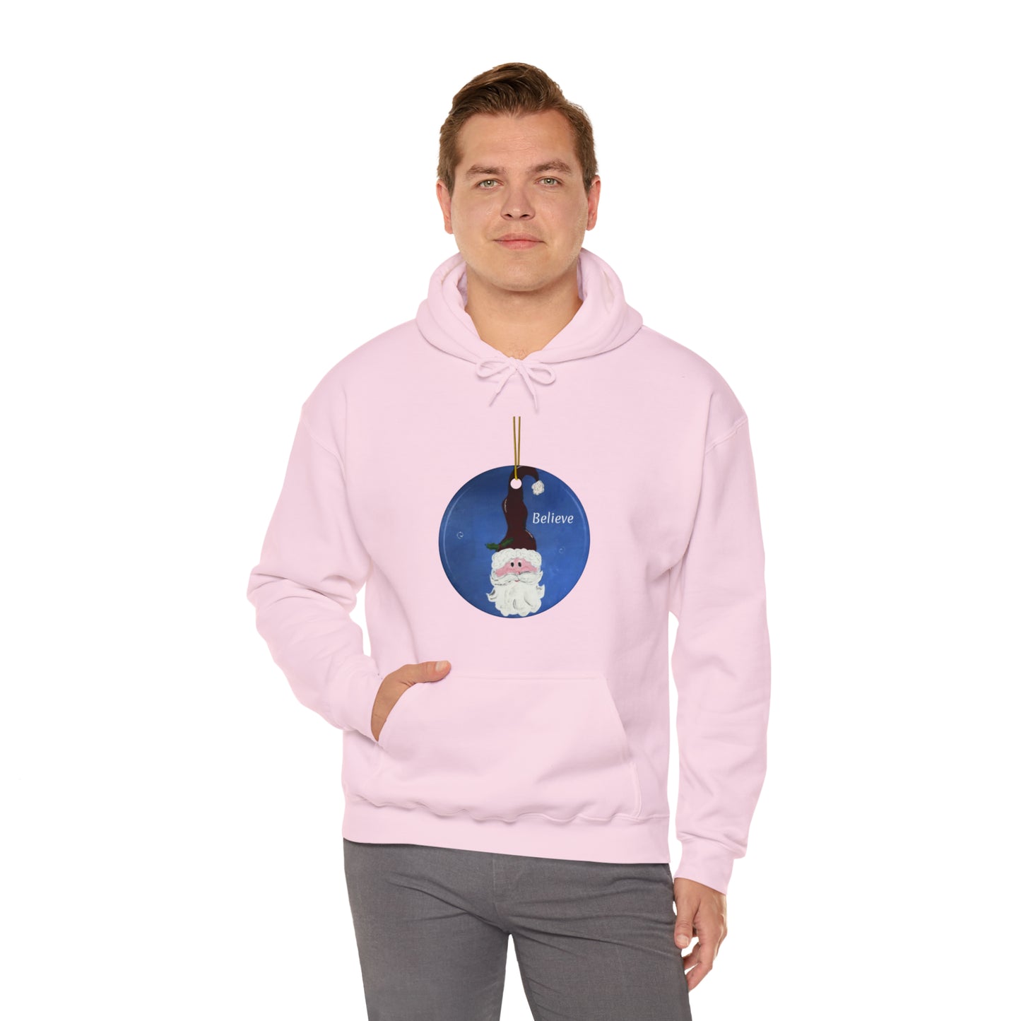 Santa I Believe Unisex Hooded Sweatshirt