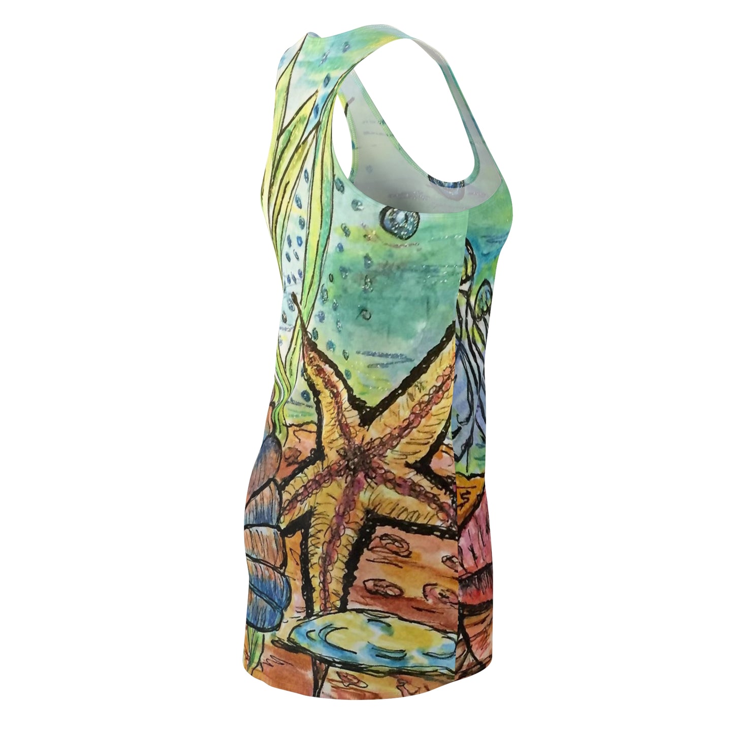 Under Water Fun Racerback Dress