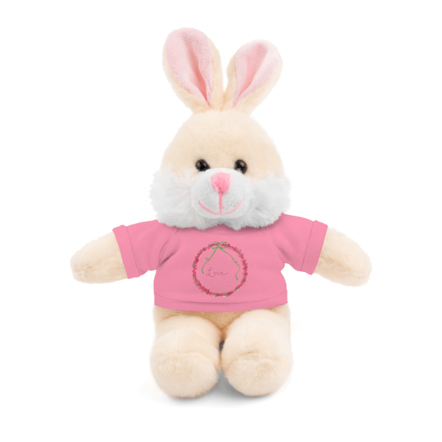 Love Wreath Stuffed Animals with Tee