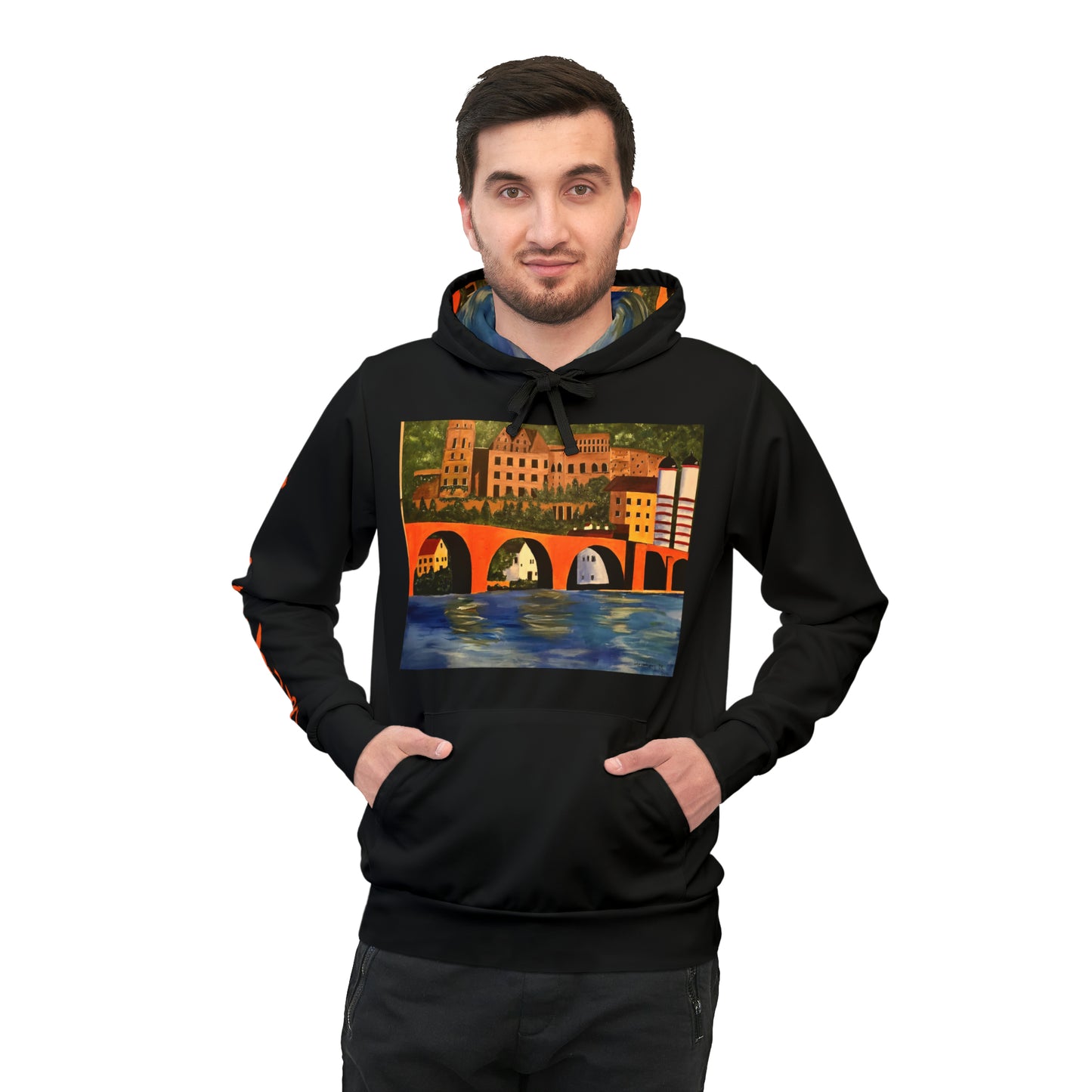 Heidelberg Germany Unisex Athletic Hoodie Sweatshirt
