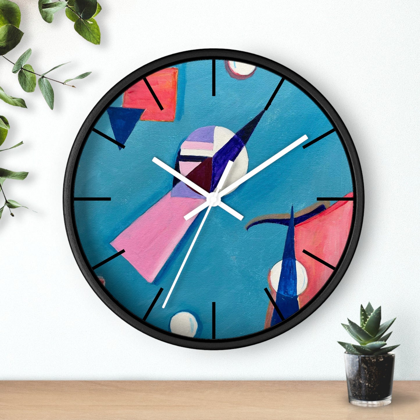 Arrangement J Wall Clock