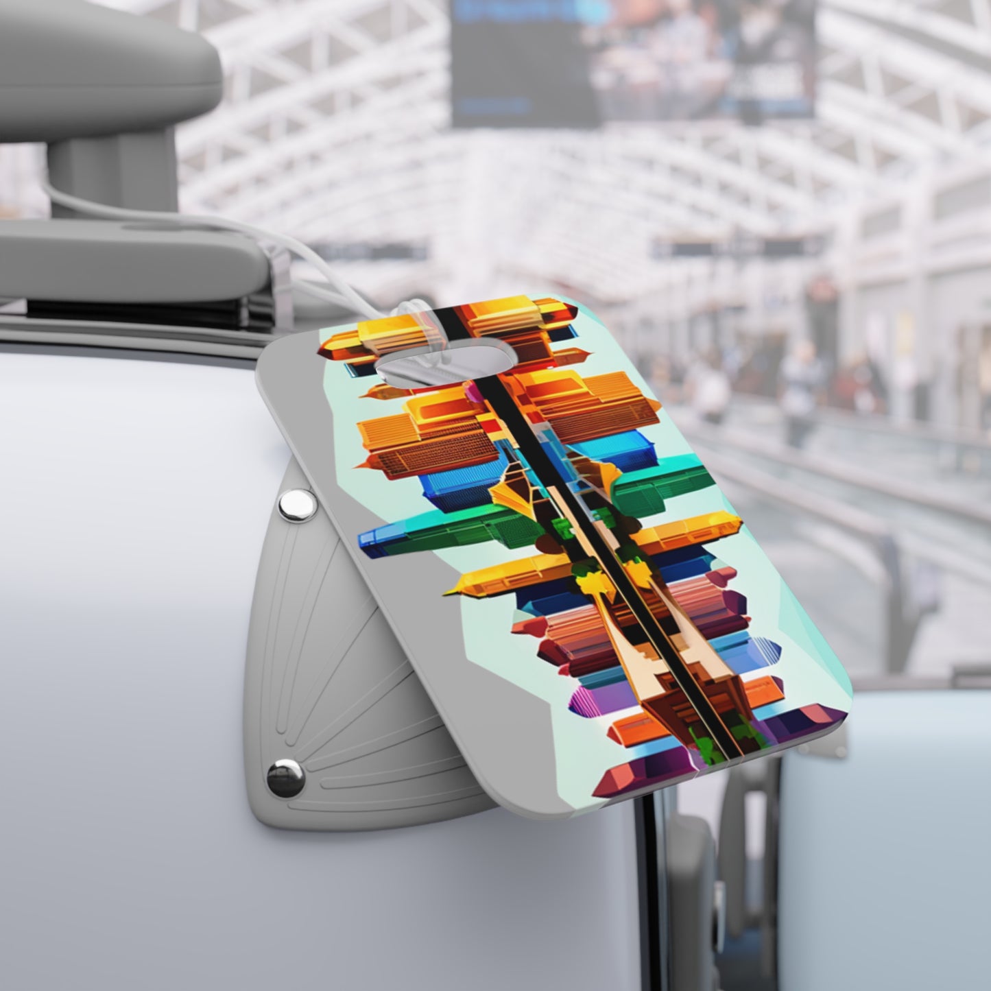 Dallas Texas Reflections Luggage Tag